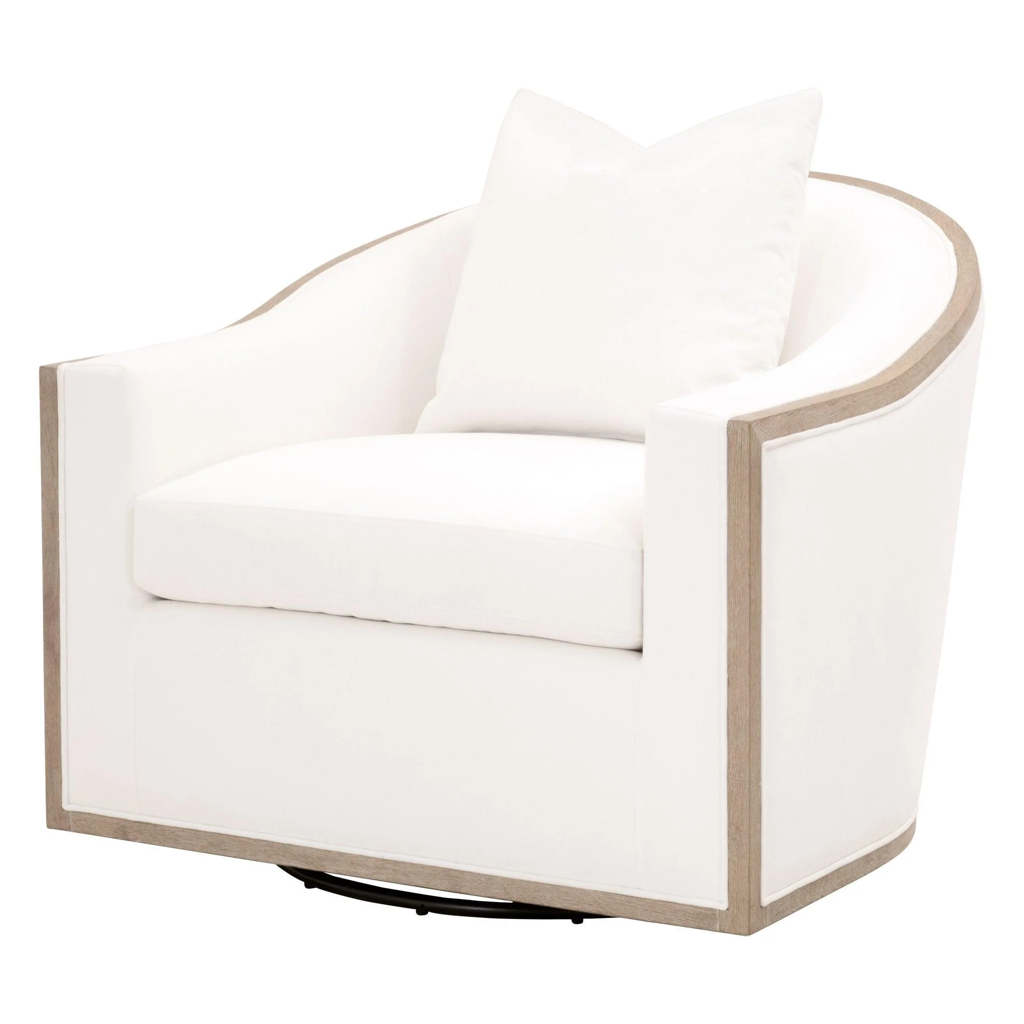 Paxton Swivel Club Chair - Frankwebs