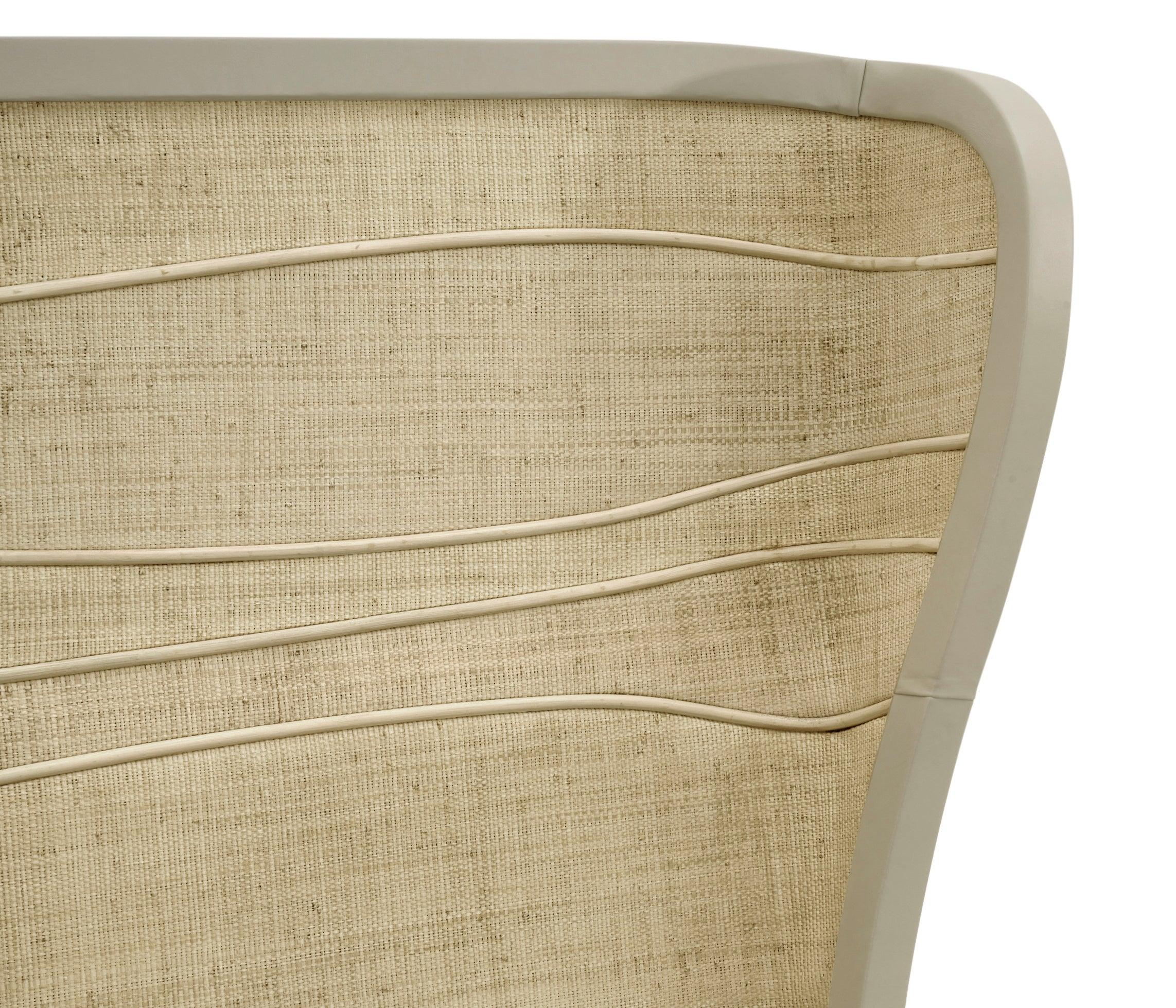 Water Seiche Woven Wing Wave King Bed - Frankwebs