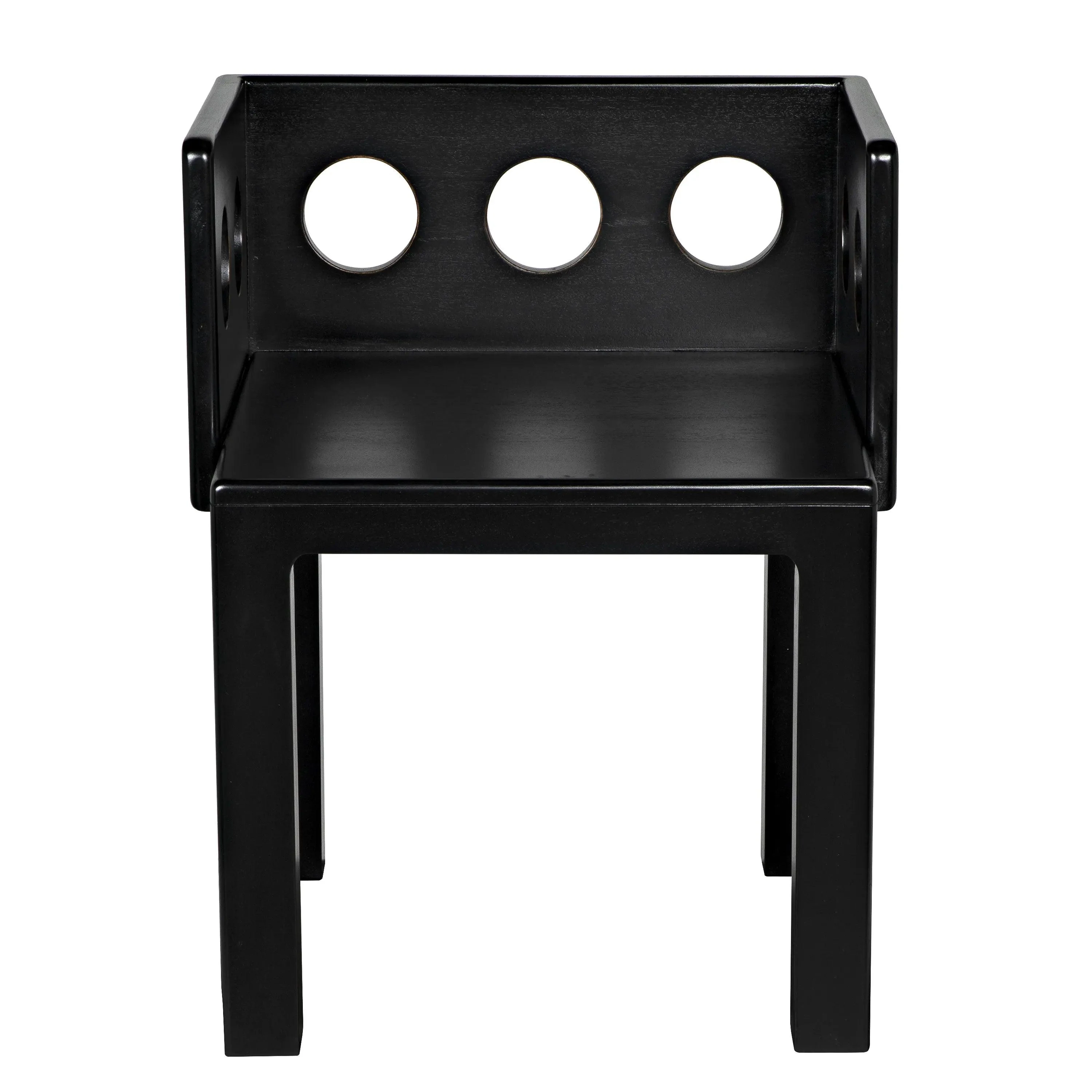 Elton Chair, Hand Rubbed Black - Frankwebs