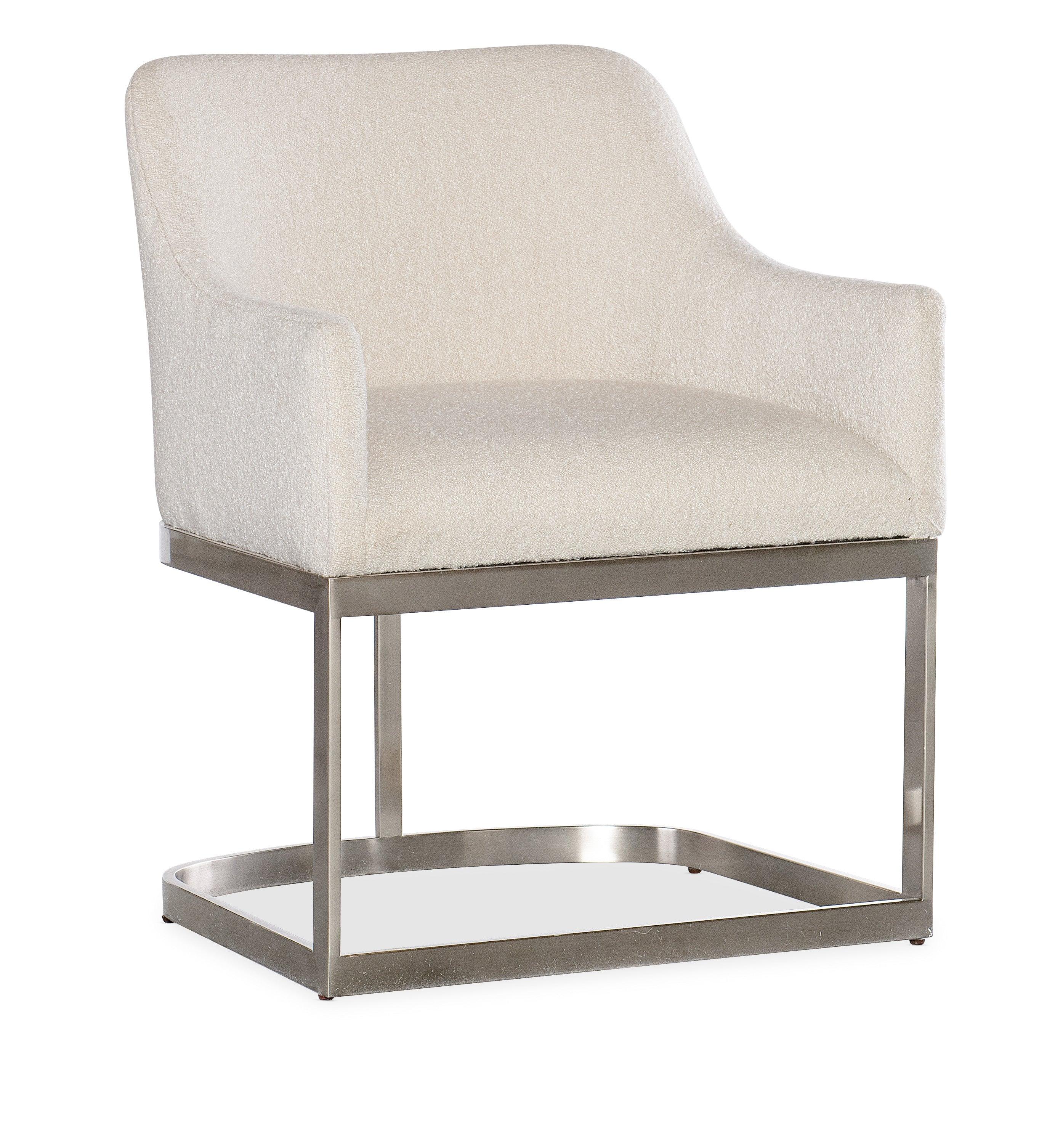 Modern Mood Upholstered Arm Chair w/Metal Base - Frankwebs
