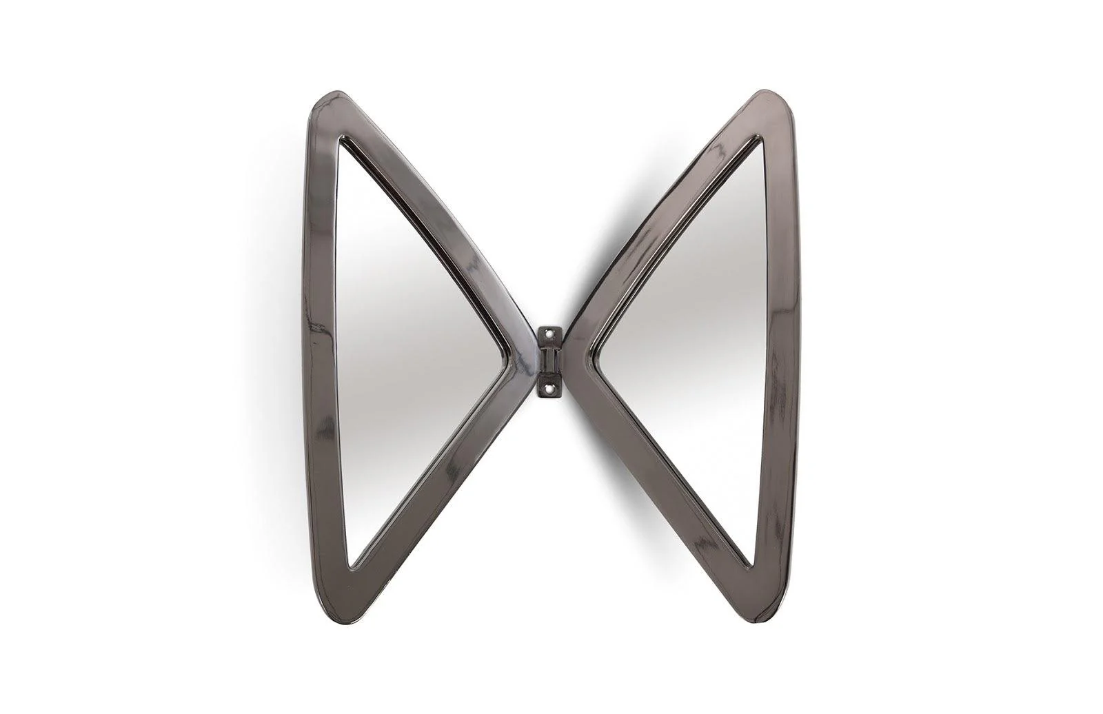 Butterfly Mirror, Plated Black Nickel - Frankwebs