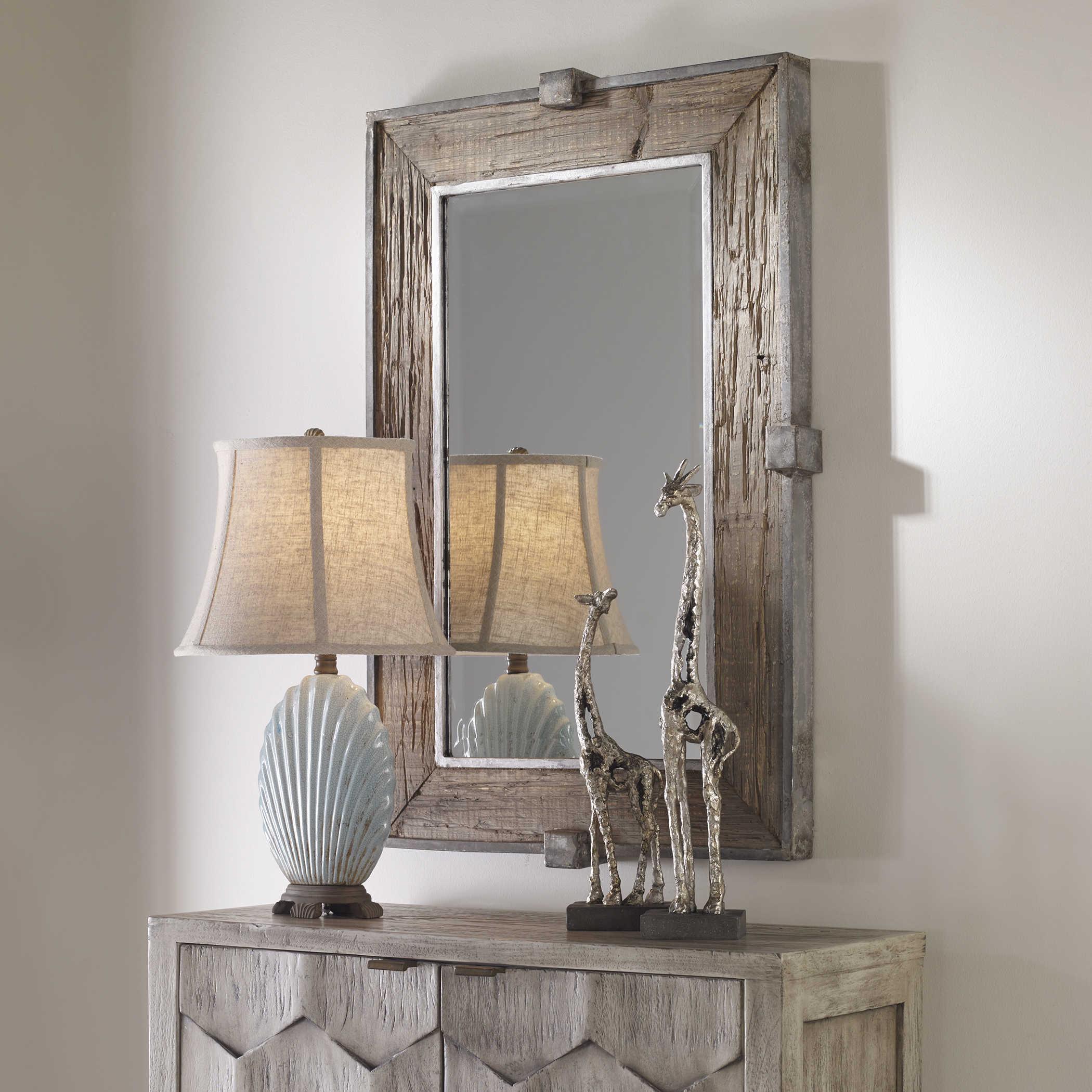 SIRINGO WEATHERED WOOD MIRROR - Frankwebs