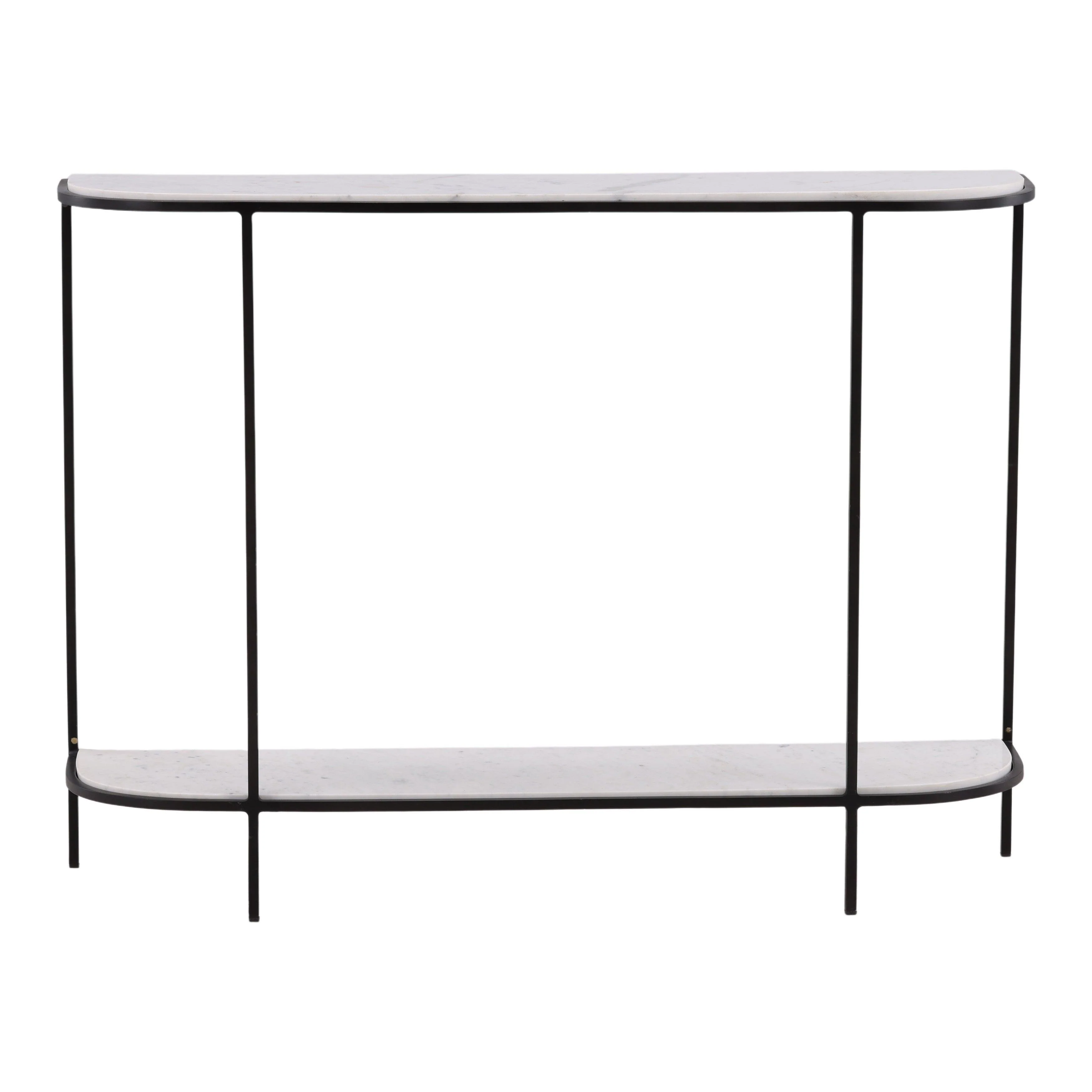 Bryon Console Table White - Frankwebs