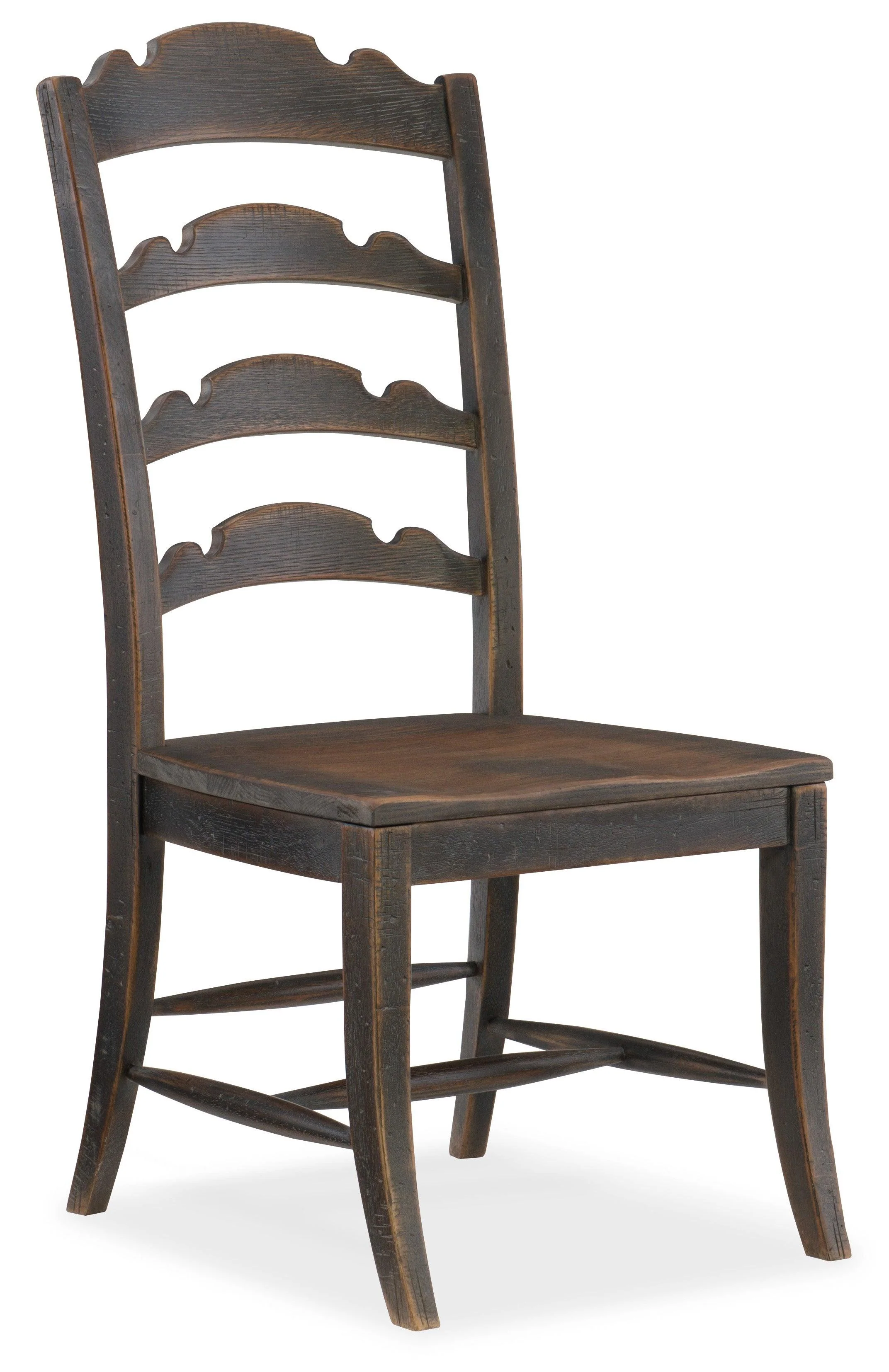 Hill Country Twin Sisters Ladderback Side Chair - Set of 2 - Frankwebs