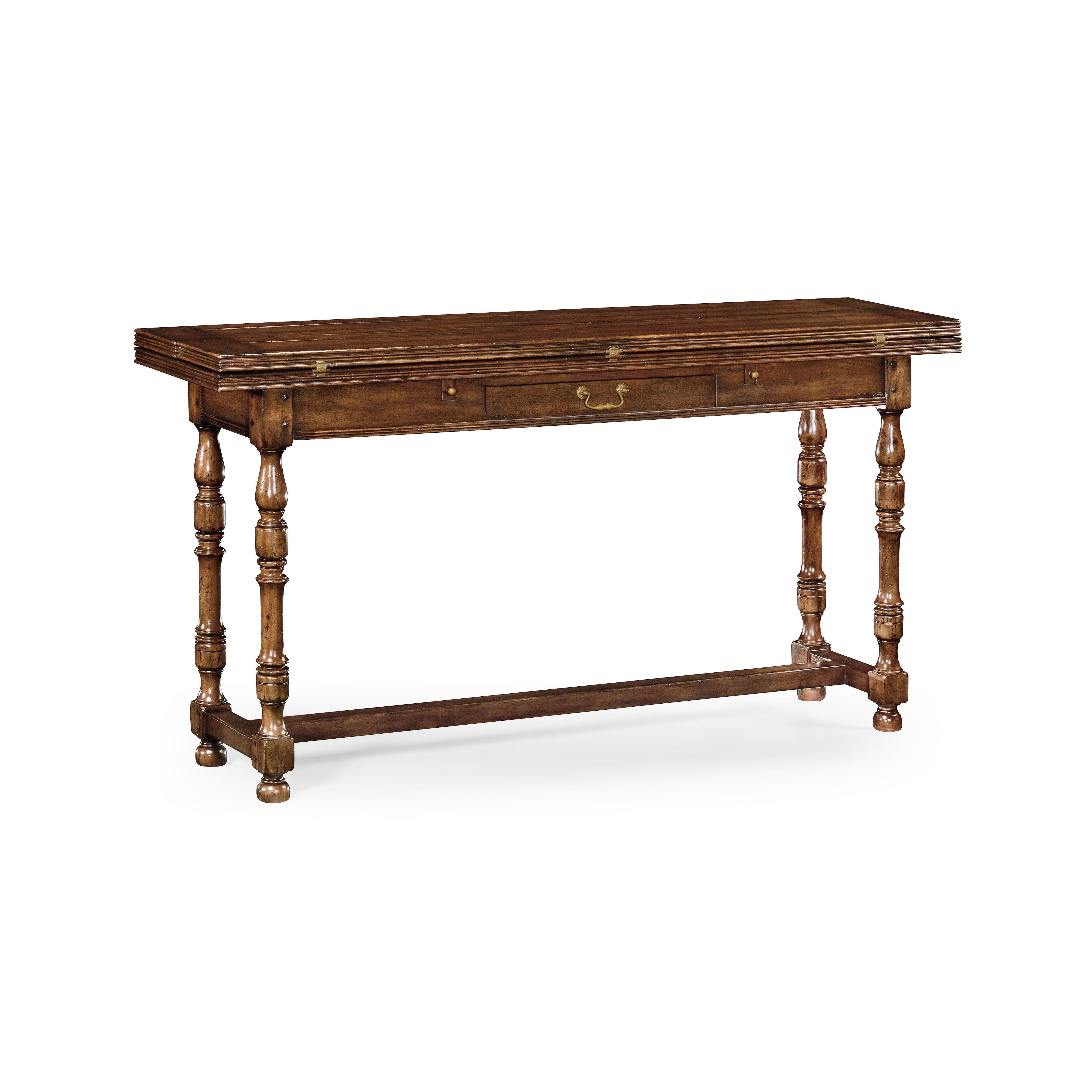 Casual Accents Small Walnut Hunt Table - Frankwebs