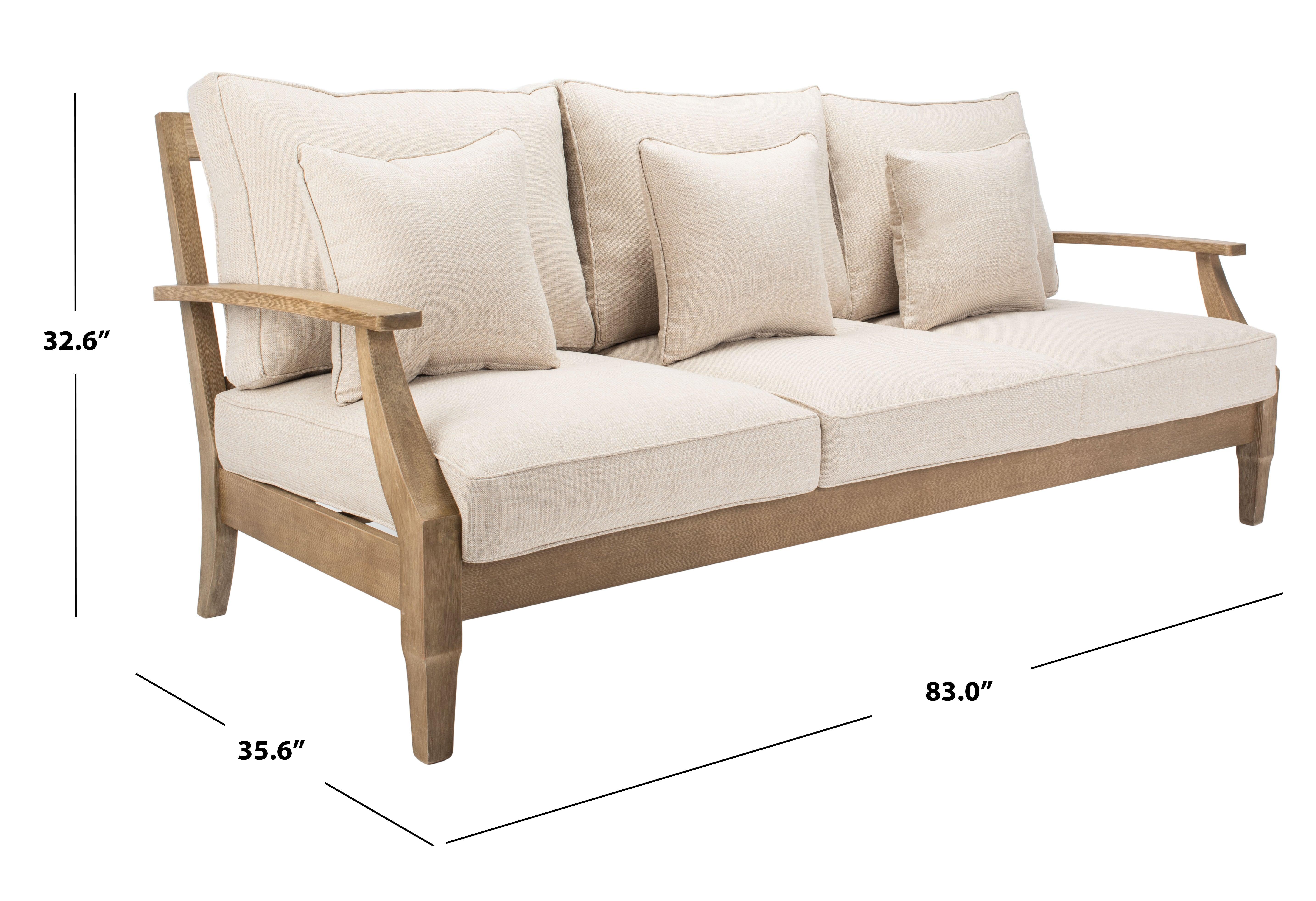 MARTINIQUE WOOD PATIO SOFA - Frankwebs