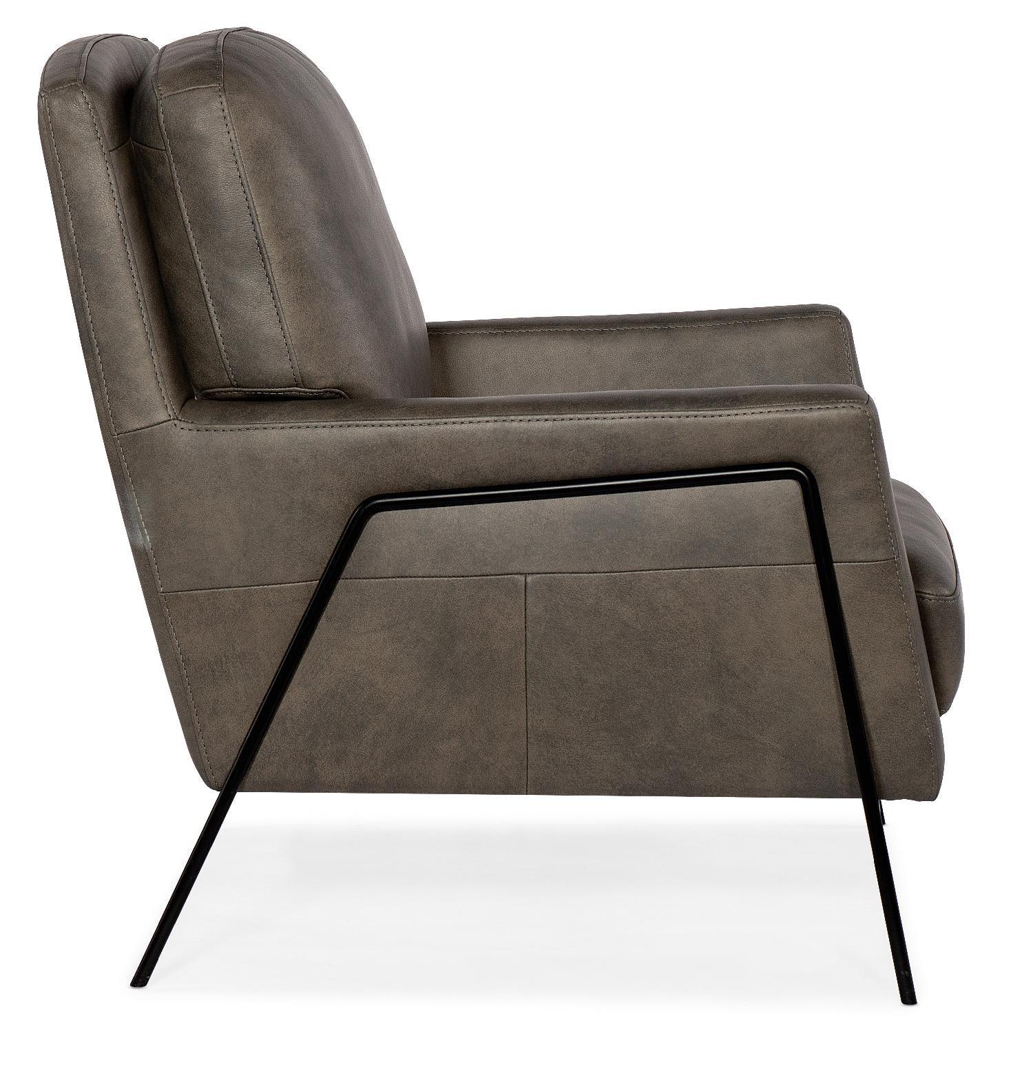 Amette Metal Frame Club Chair - Frankwebs