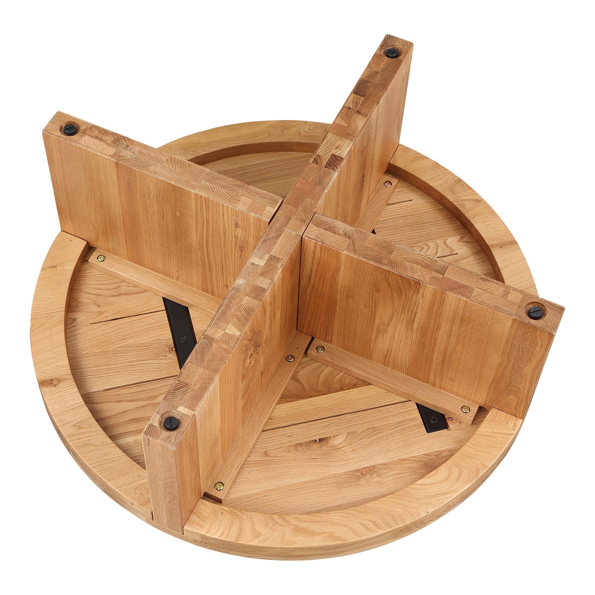 Folke Round Coffee Table Natural - Frankwebs