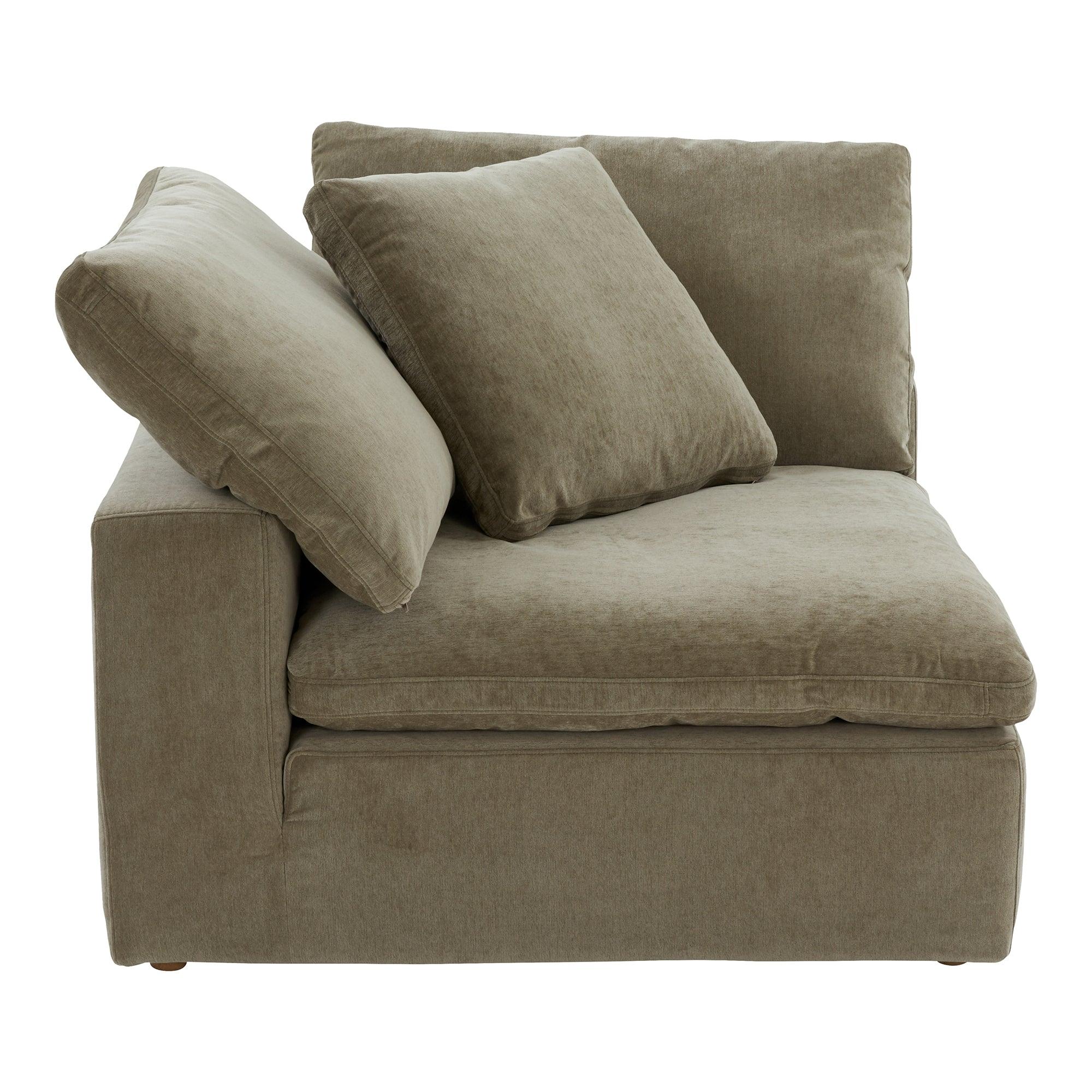 Clay Corner Chair Performance Fabric Desert Sage - Frankwebs