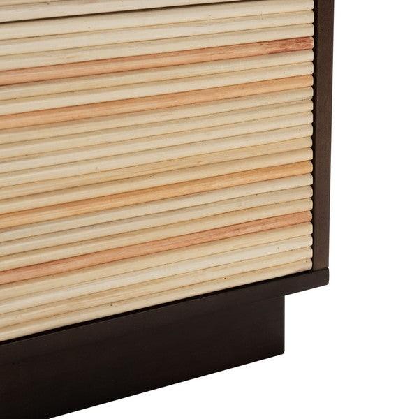 STASSIE 5 DRAWER CANE DRESSER - Frankwebs