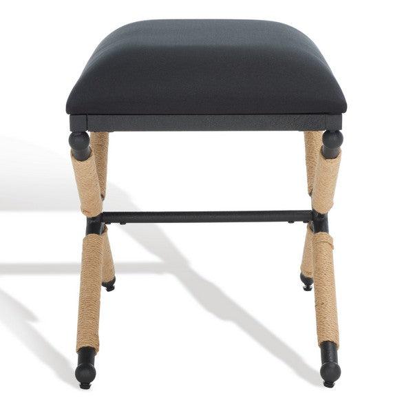 CARMELO HEMP WRAPPED OTTOMAN - Frankwebs