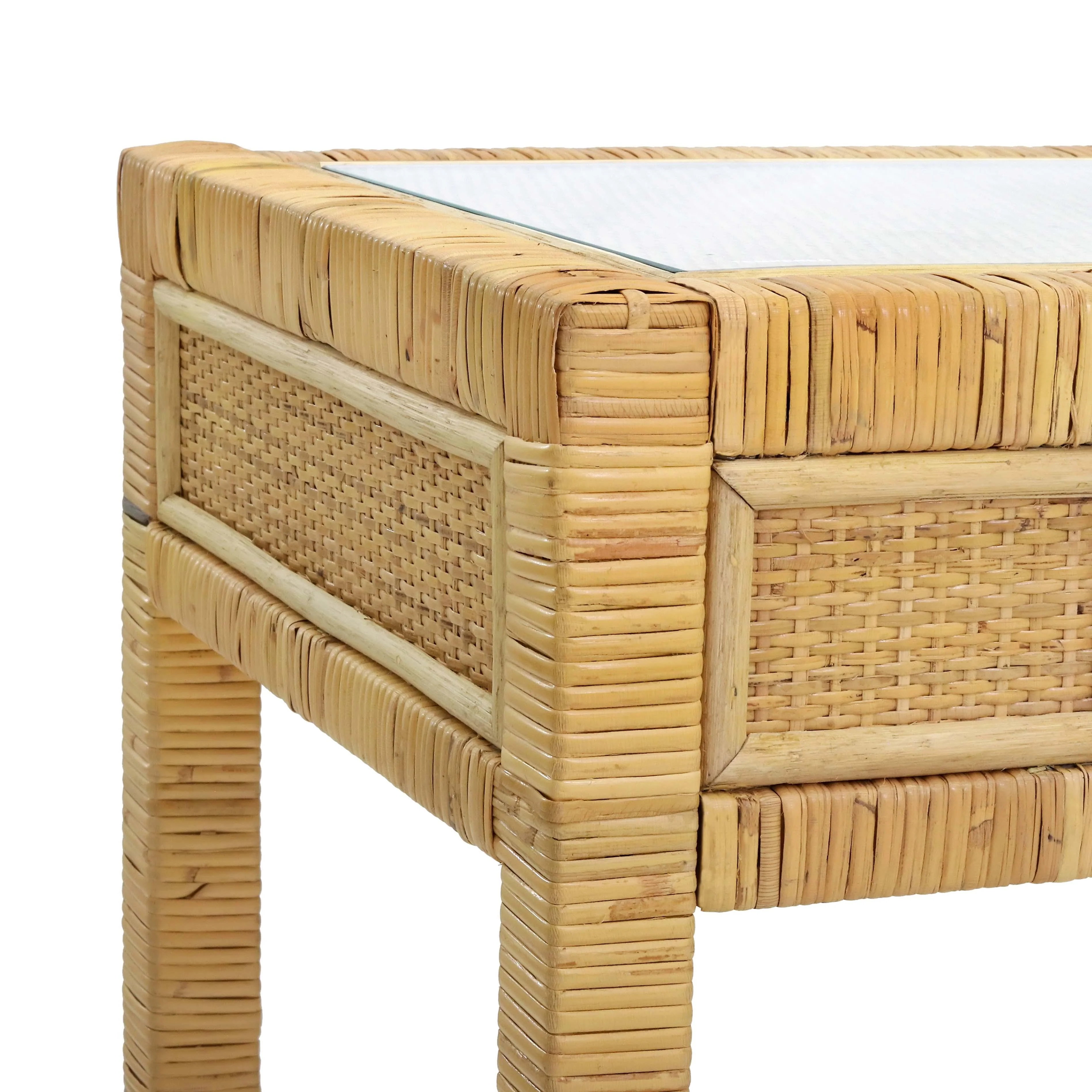 Amara Natural Rattan Desk - Frankwebs