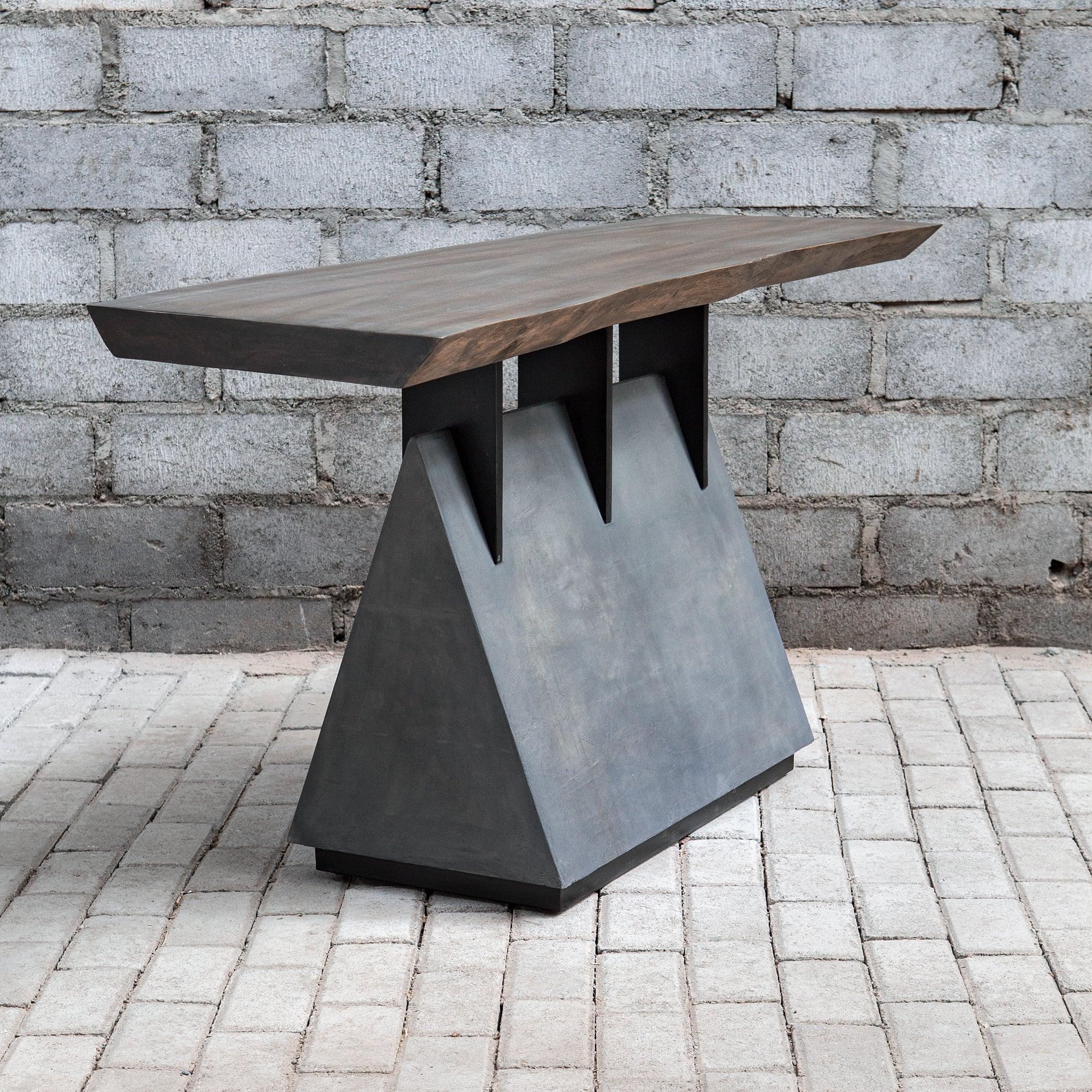 VESSEL INDUSTRIAL CONSOLE TABLE - Frankwebs