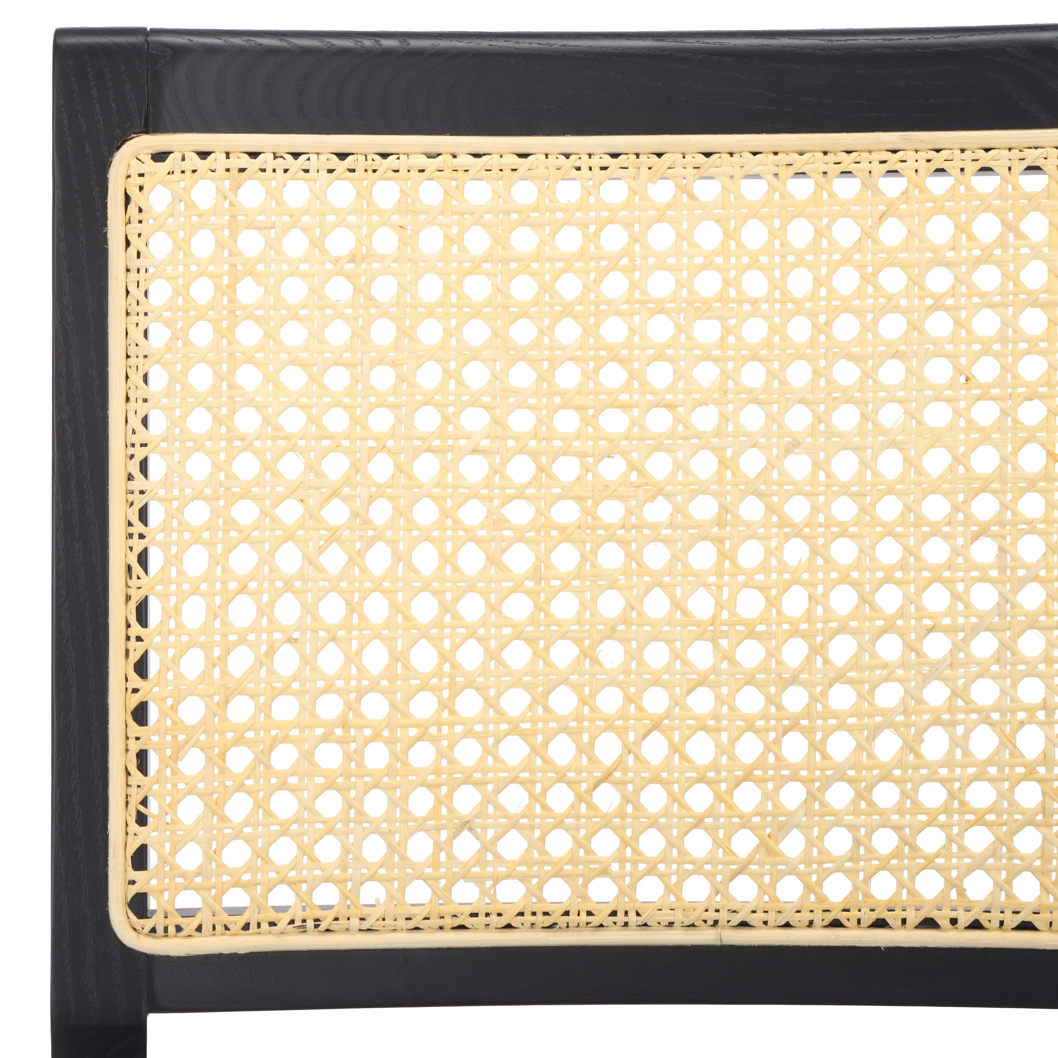 HATTIE FRENCH CANE WOOD SEAT DINING CHAIR - Frankwebs