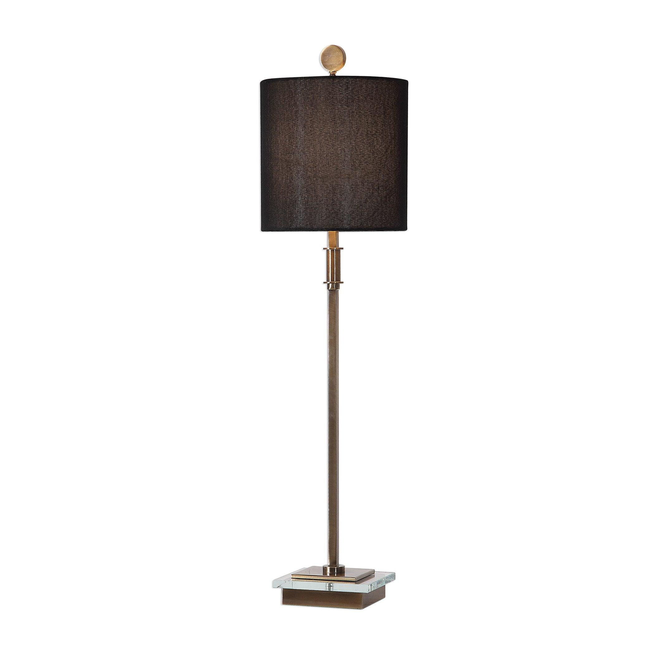 VOLANTE ANTIQUE BRASS TABLE LAMP - Frankwebs