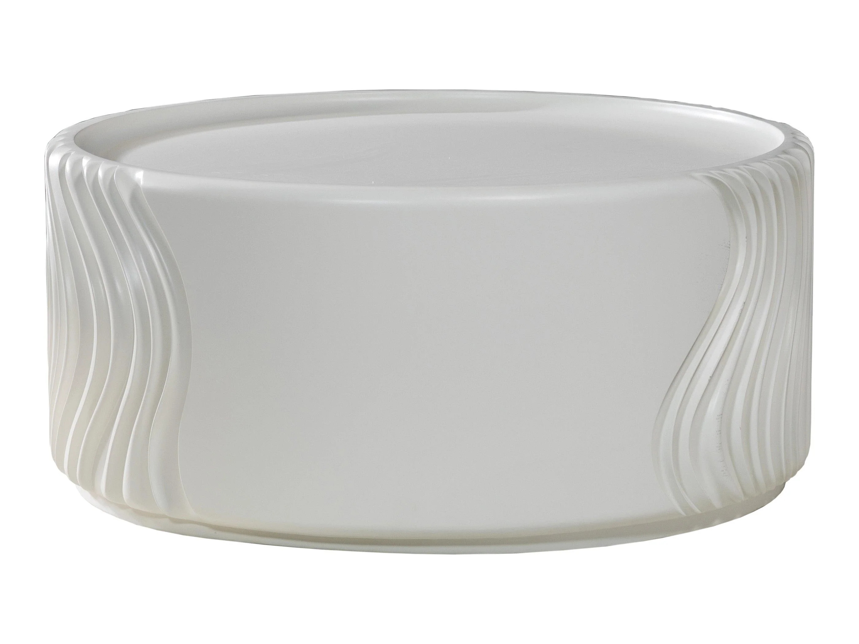 Signature Designs Volante Round Drum Cocktail Table - Frankwebs