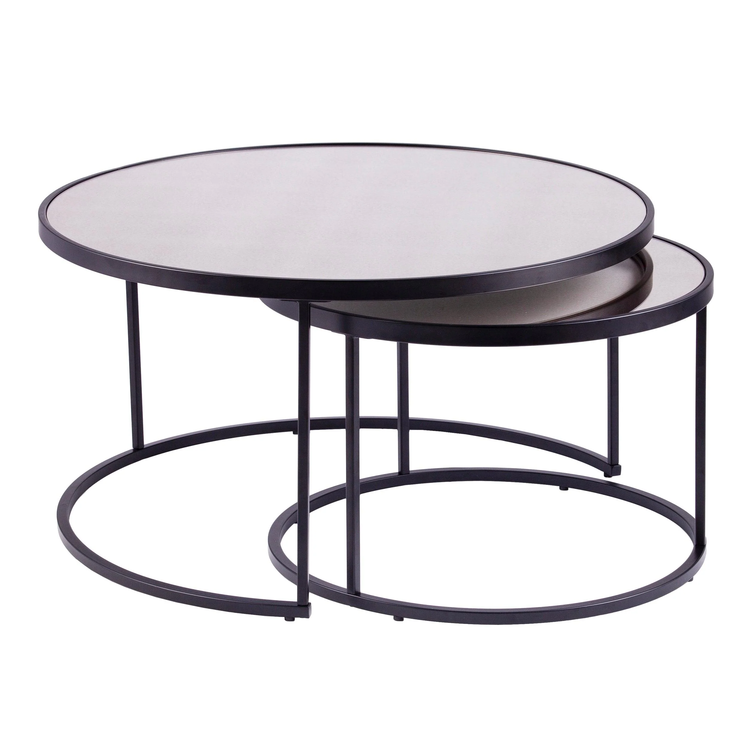Downham Nesting Coffee Tables - 2pc Set - Frankwebs