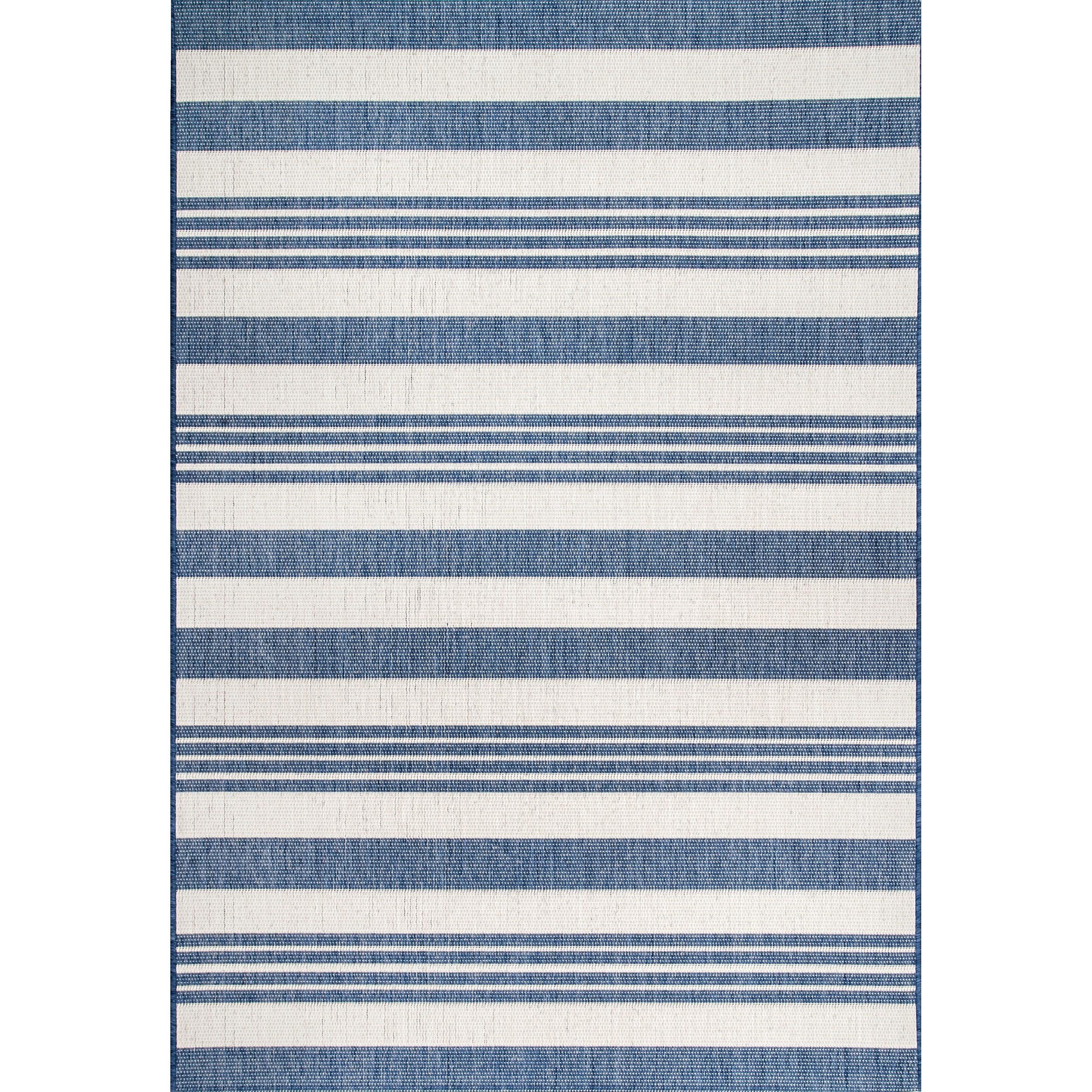 Robin Multi Stripe Indoor/Outdoor Area Rug - Frankwebs