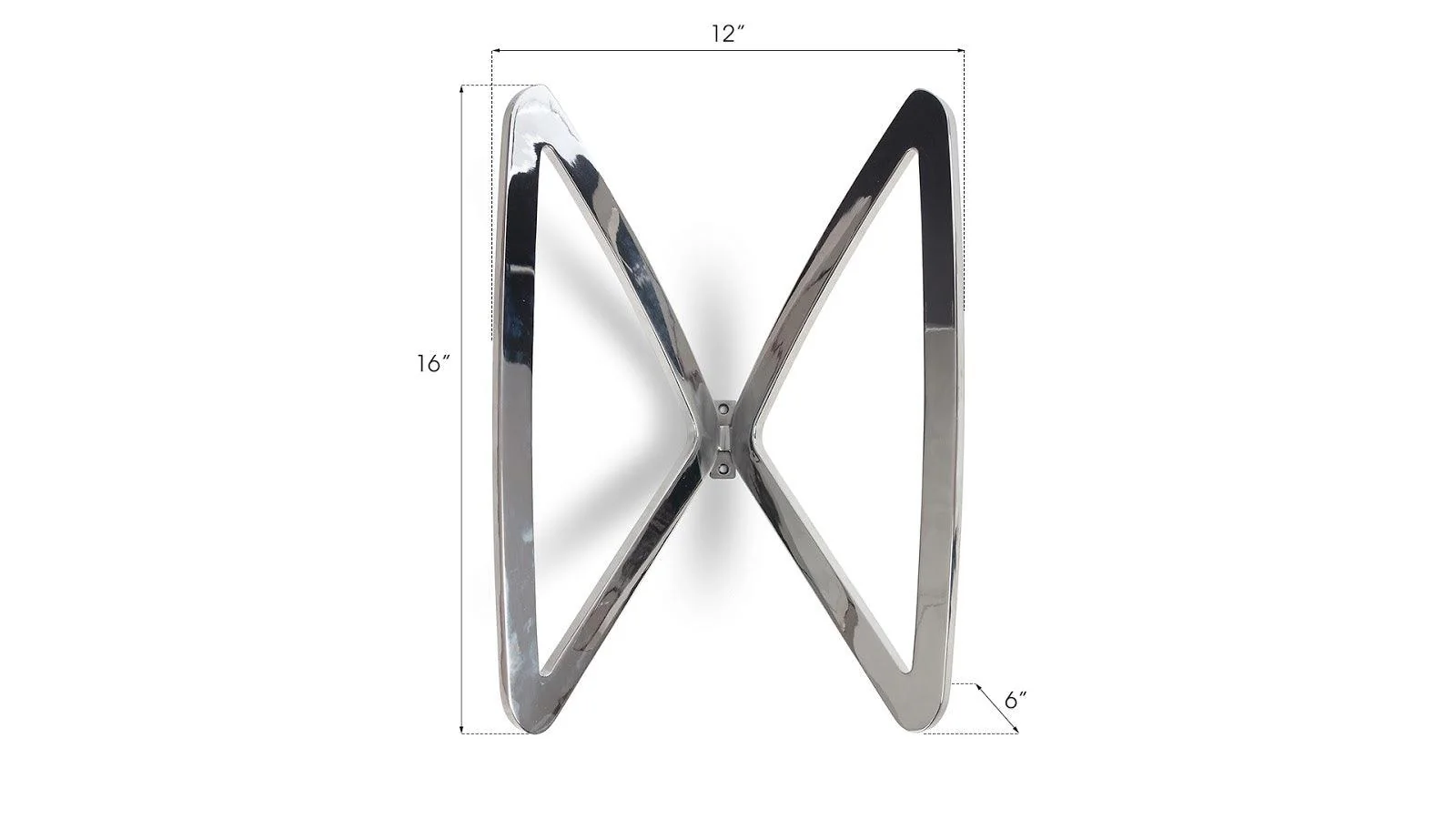 Butterfly Wall Art, Stainless Steel - Frankwebs