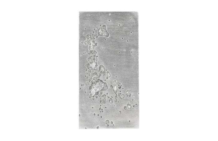 SPLOTCH DENSE SILVER WALL ART - Frankwebs