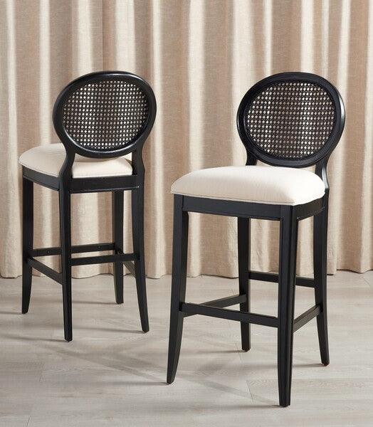 KARLEE RATTAN BACK BARSTOOL - Frankwebs