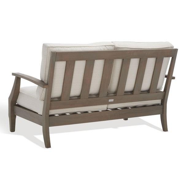 MARTINIQUE WOOD PATIO LOVESEAT - Frankwebs