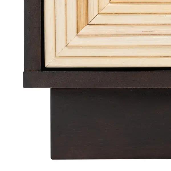 STASSIE 1 DRAWER CANE NIGHTSTAND - Frankwebs