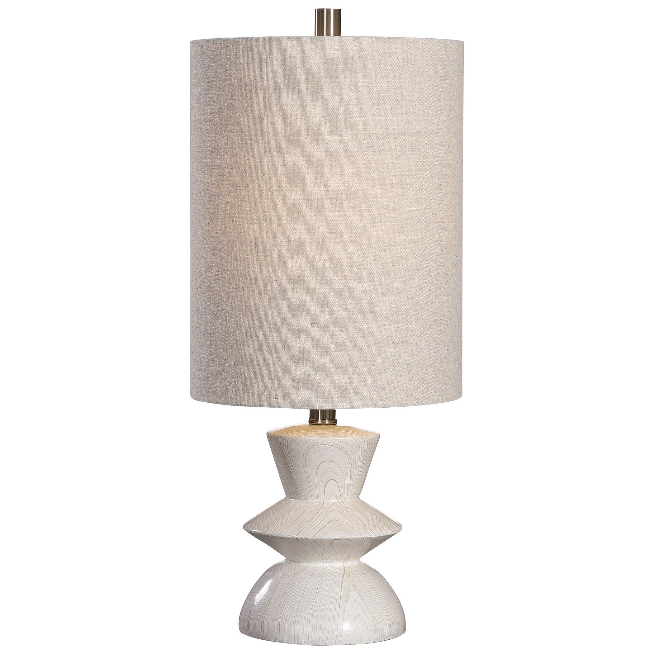 Stevens Bleached Wood Buffet Lamp - Frankwebs