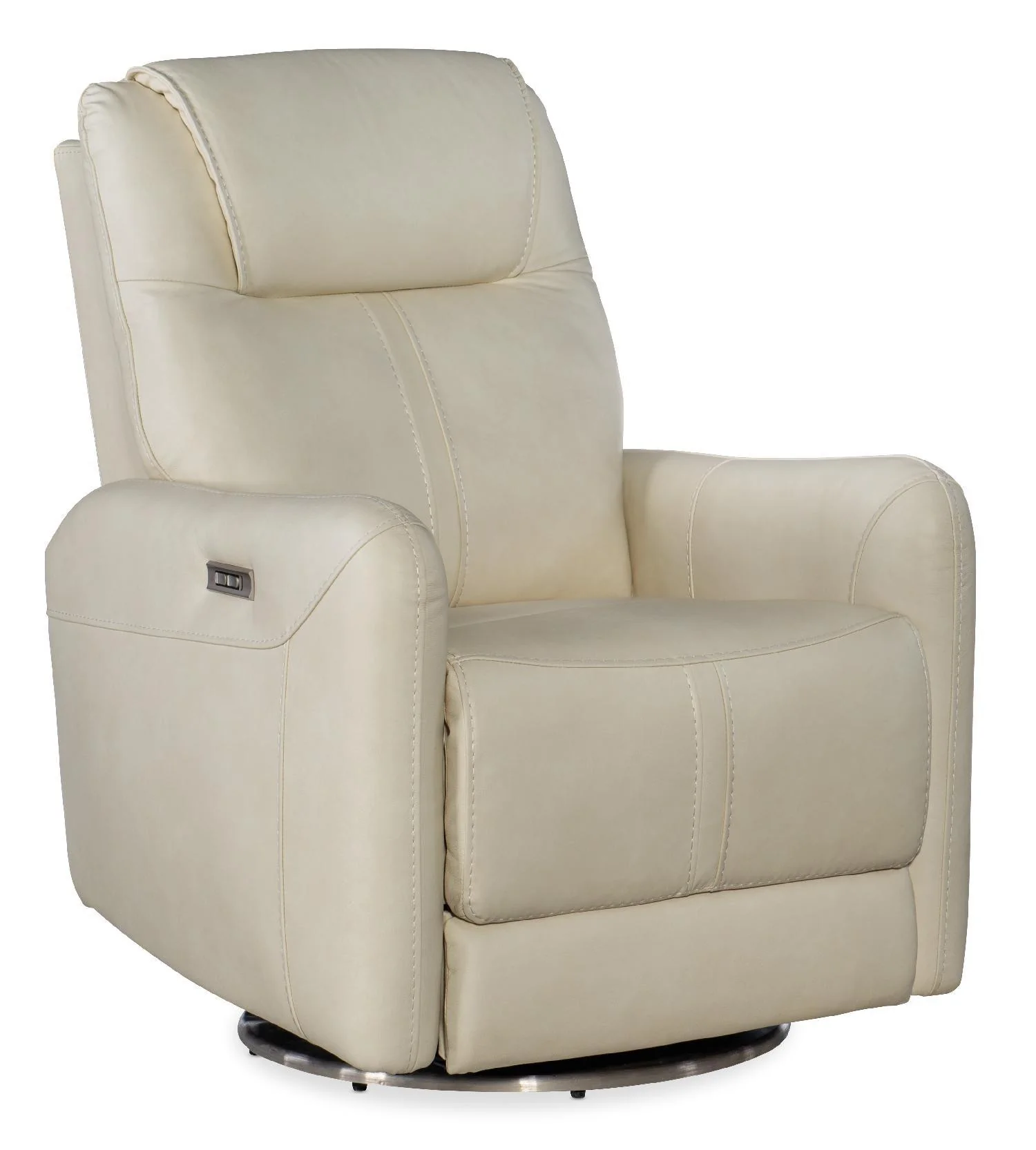Steffen Swivel Power Recliner with Power Headrest - Frankwebs