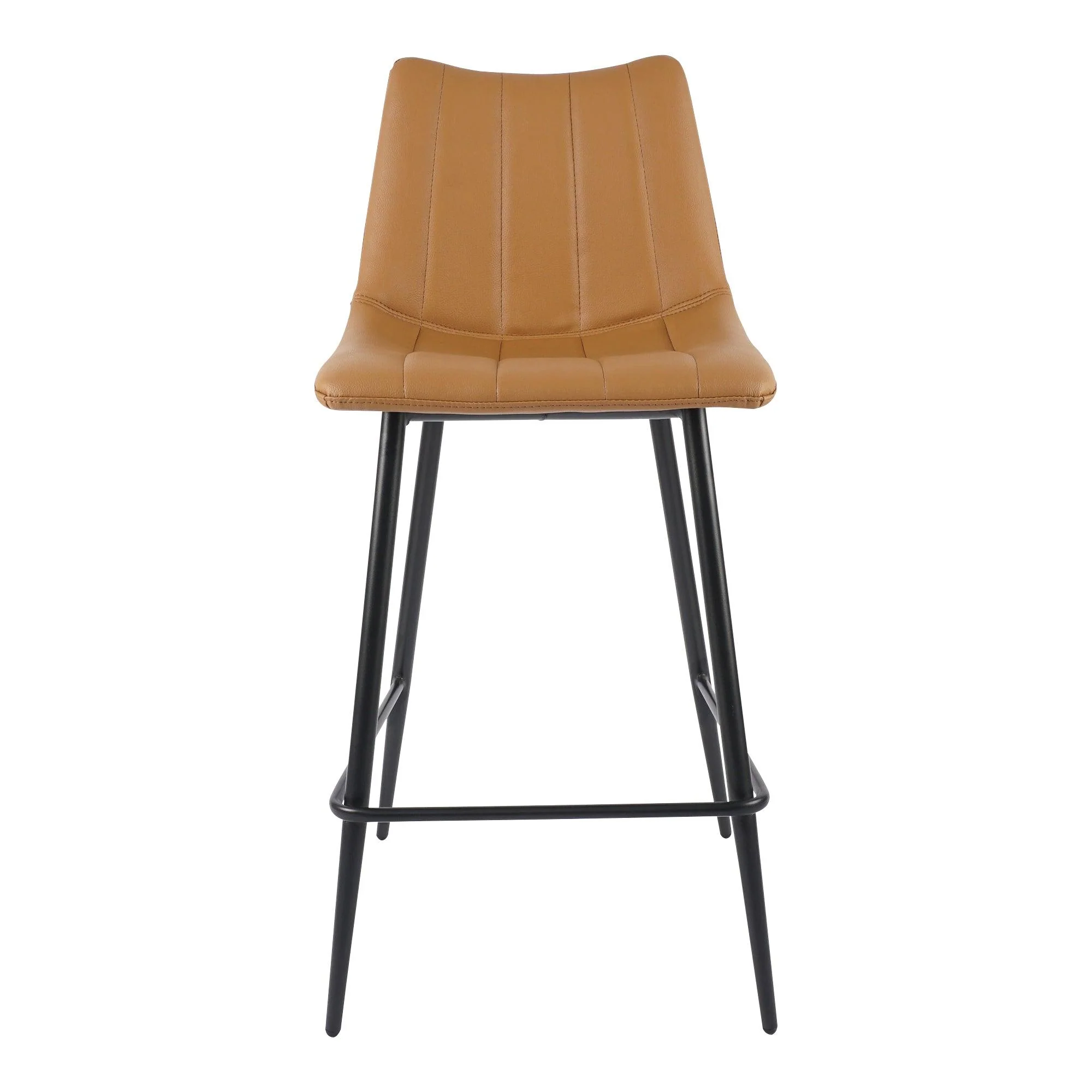 Alibi Counter Stool Tan - Set Of Two - Frankwebs