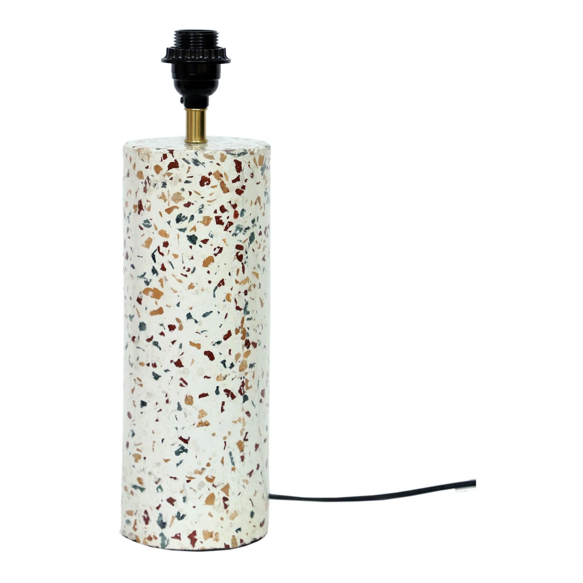 Terrazzo Cylinder Table Lamp - Frankwebs