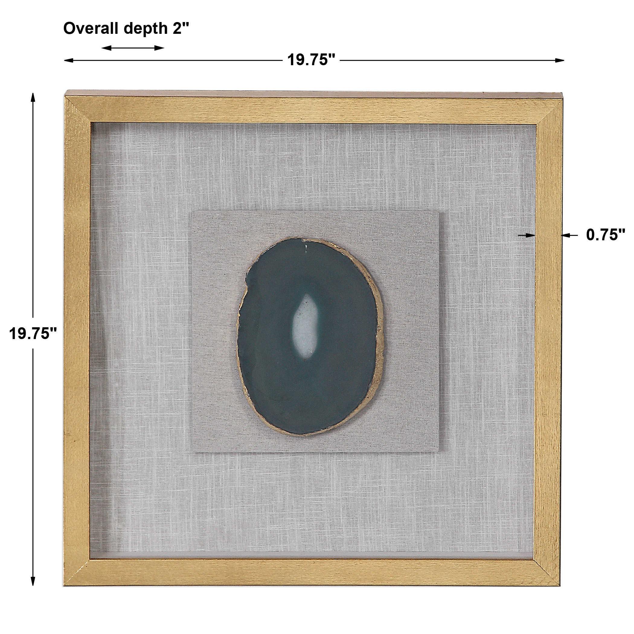 Keeva Agate Stone Shadow Box - Frankwebs