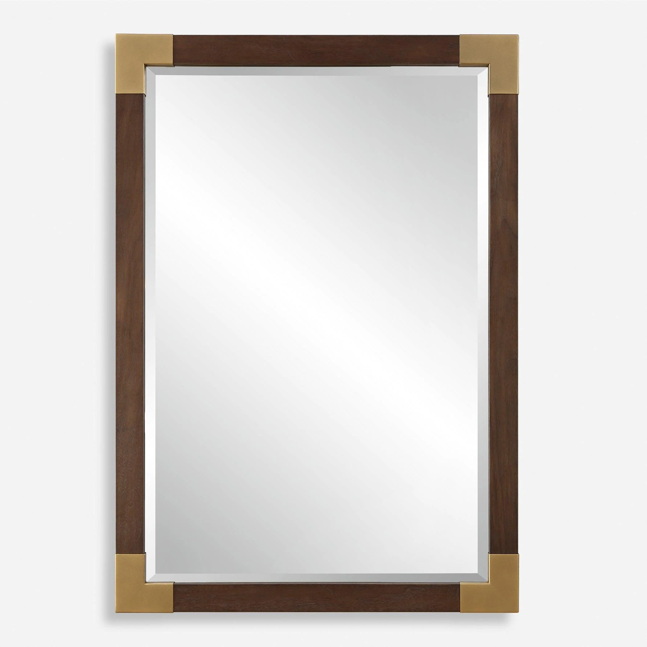 Rhea Walnut Mirror - Frankwebs