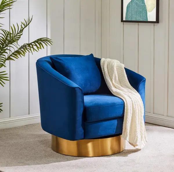 JOAQUIN SWIVEL BARREL CHAIR - Frankwebs