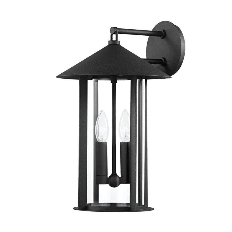 LONG BEACH 2 LIGHT EXTERIOR WALL SCONCE - Frankwebs