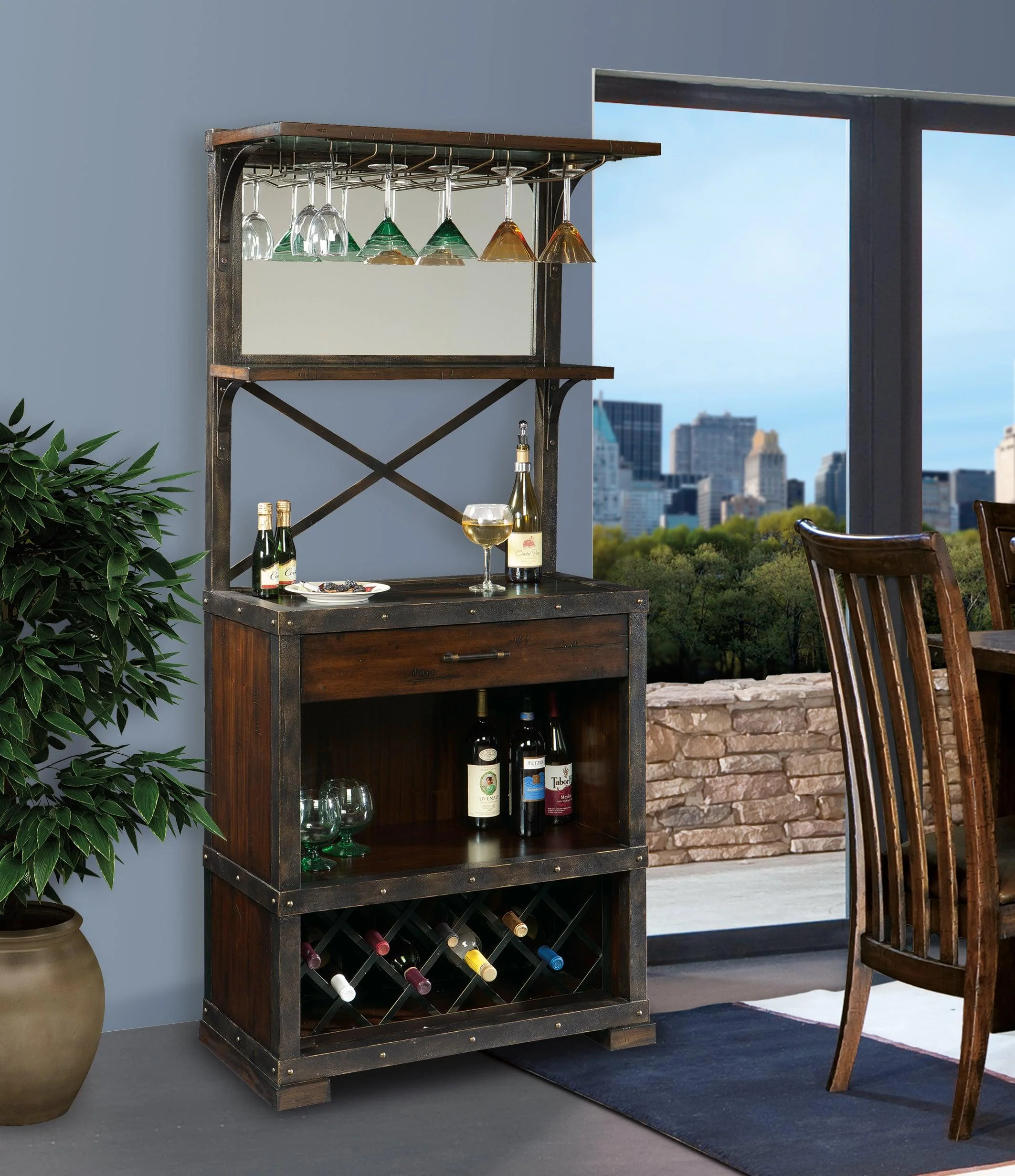 Red Mountain Wine Cabinet - Frankwebs