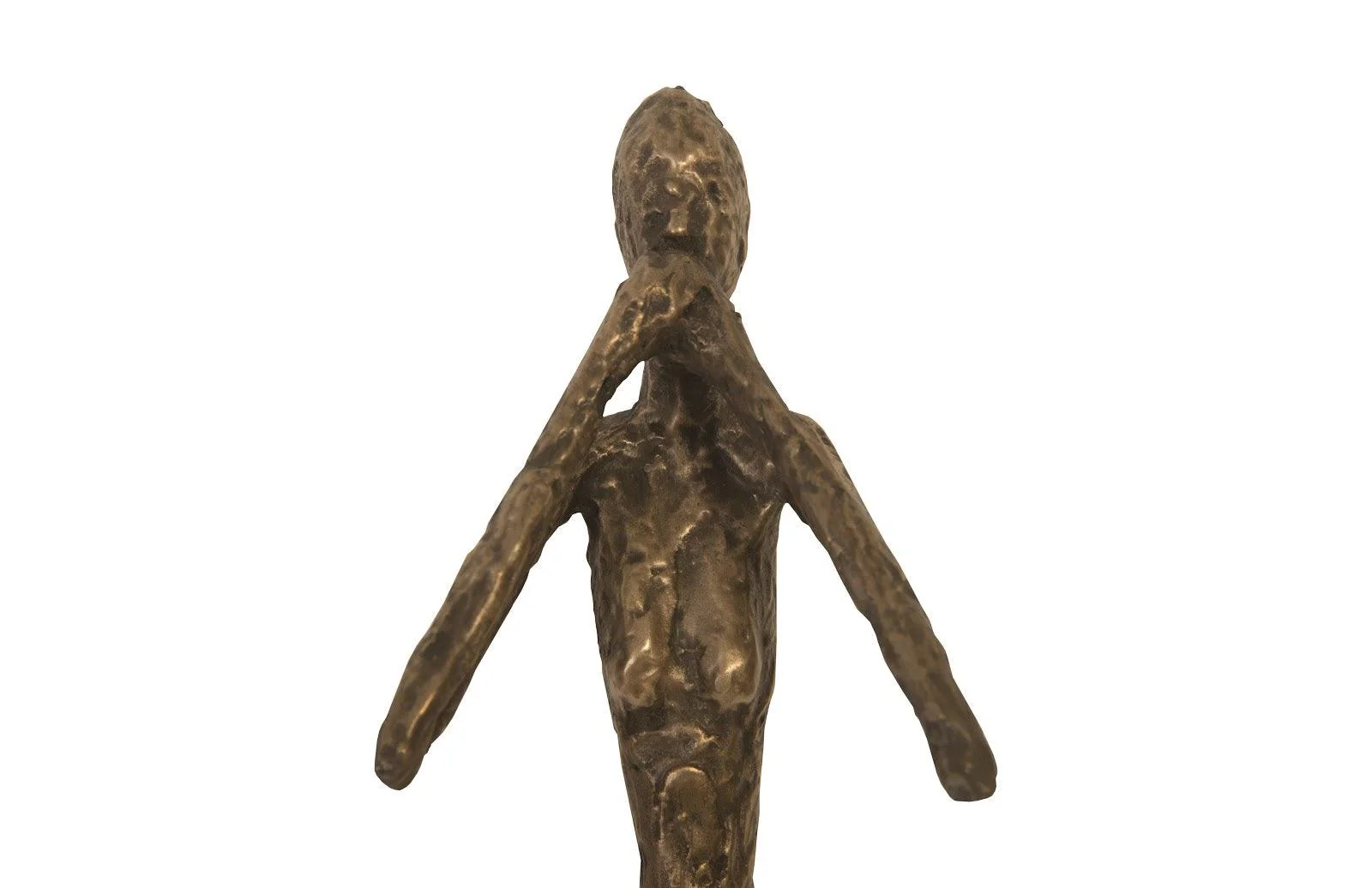 See, Speak, Hear No Evil Wall Art, Resin, Bronze, Set Of 3 - Frankwebs