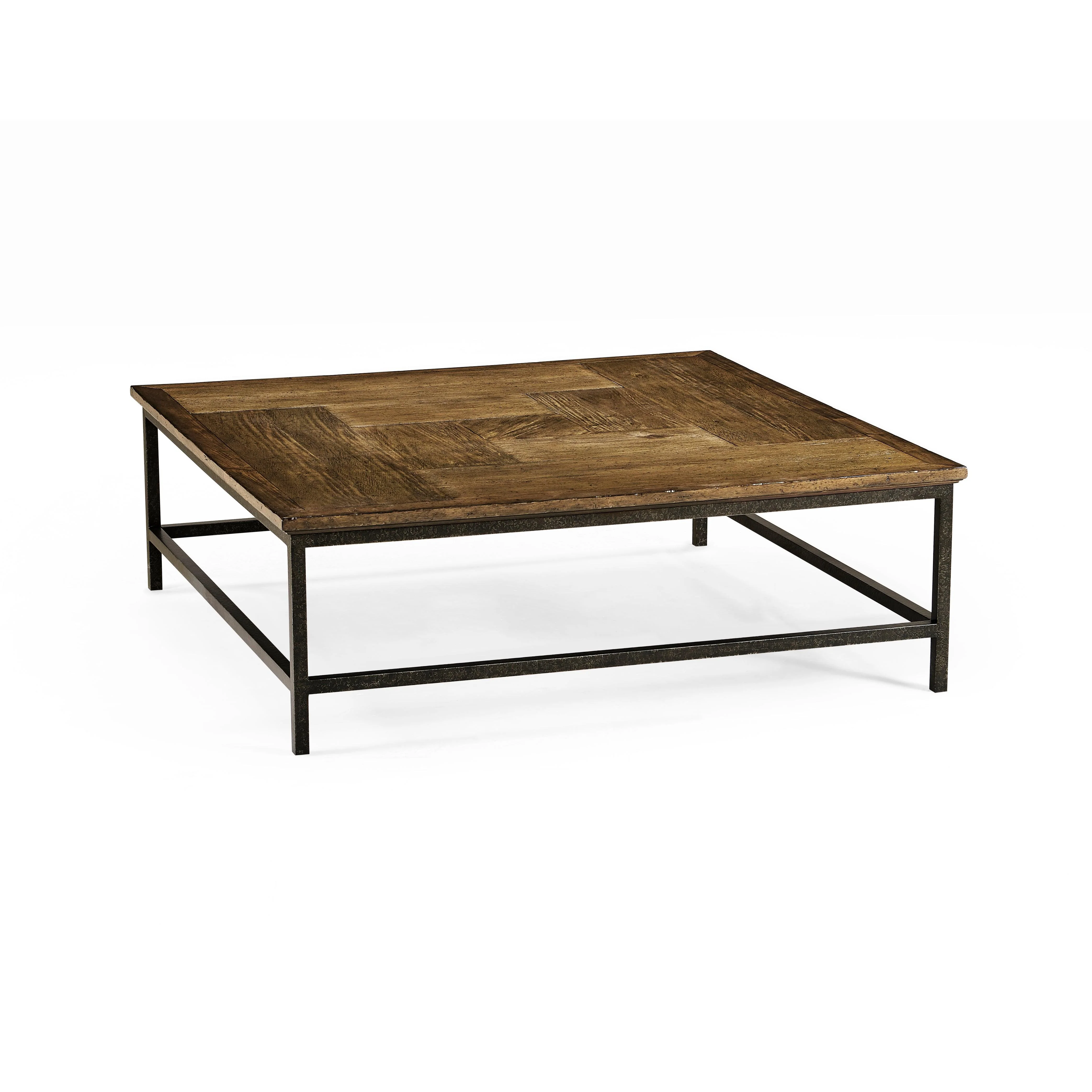 Casual Accents Medium Driftwood Square Coffee Table - Frankwebs