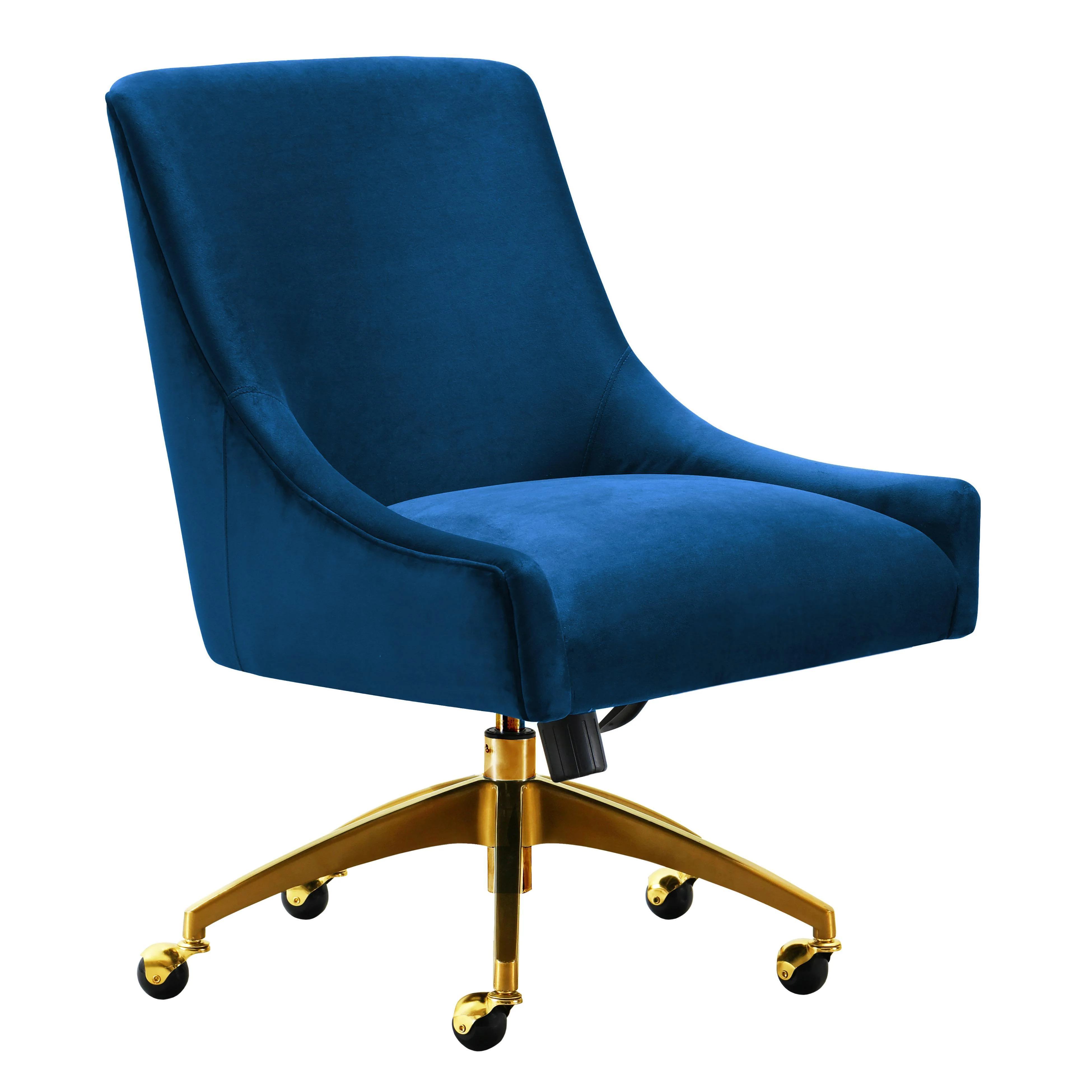 Beatrix Navy Office Swivel Chair - Frankwebs