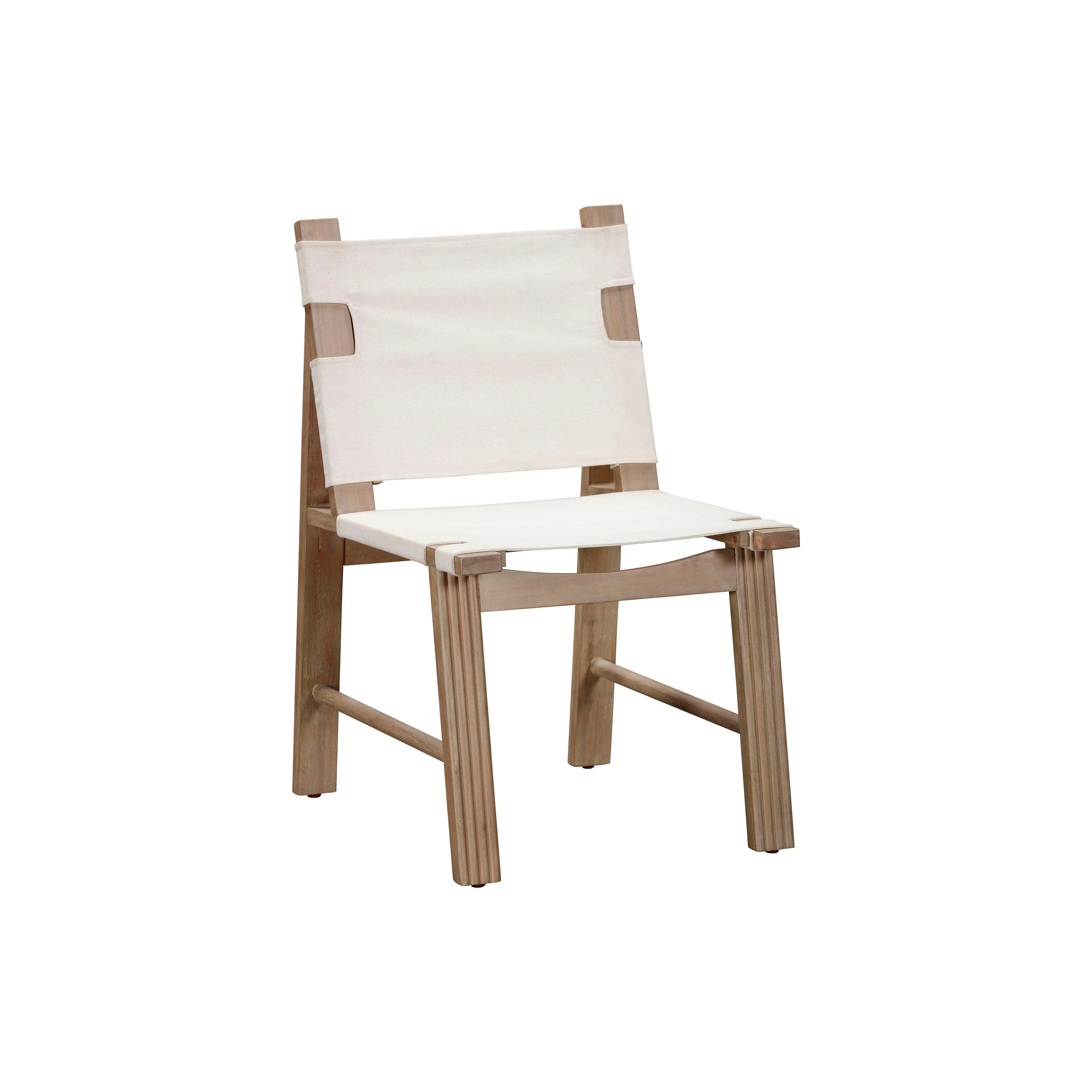 Cassie Cream Outdoor Dining Chair - Set of 2 - Frankwebs