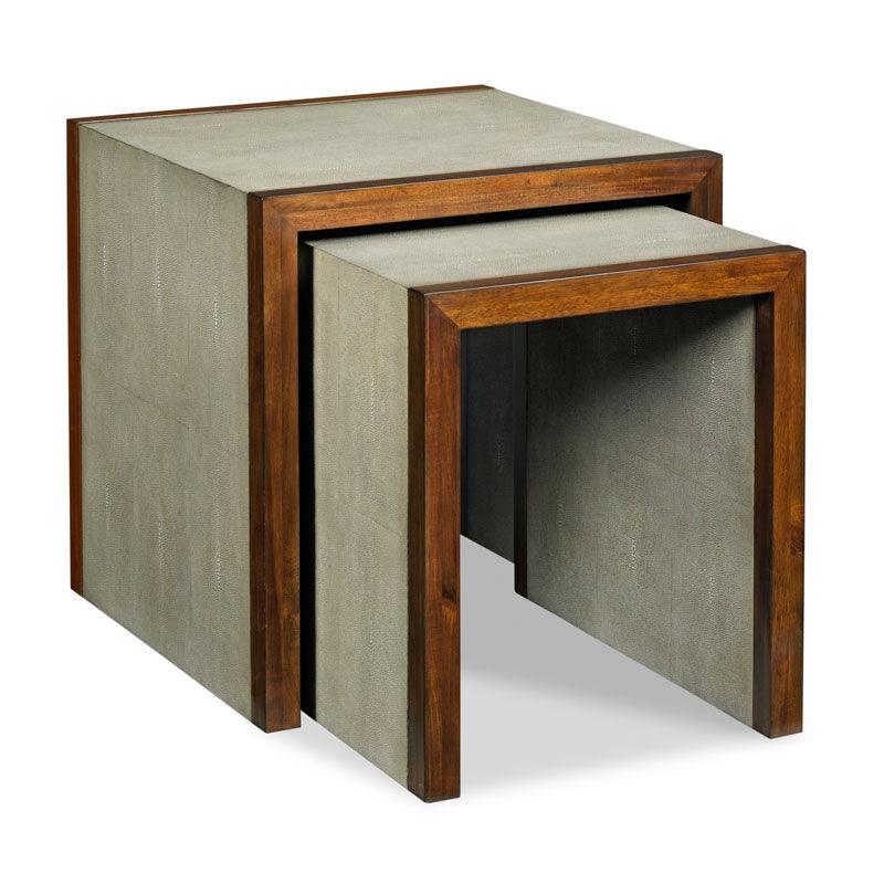 Savoye Shagreen Nest of Tables - Frankwebs