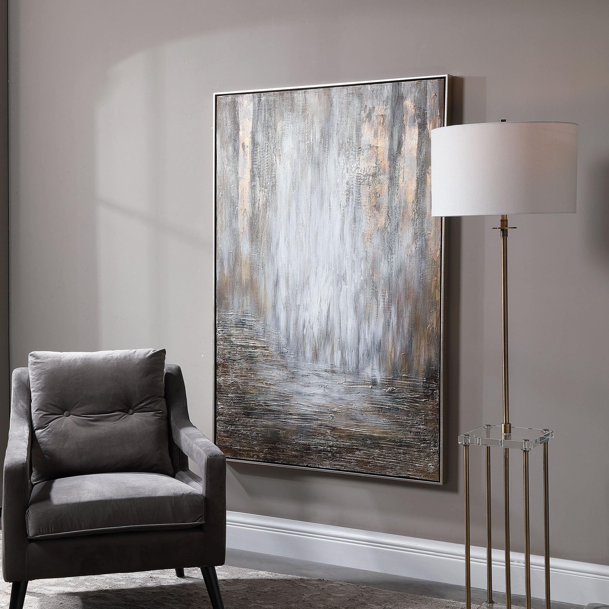 Desert Rain Hand Painted Abstract Art - Frankwebs