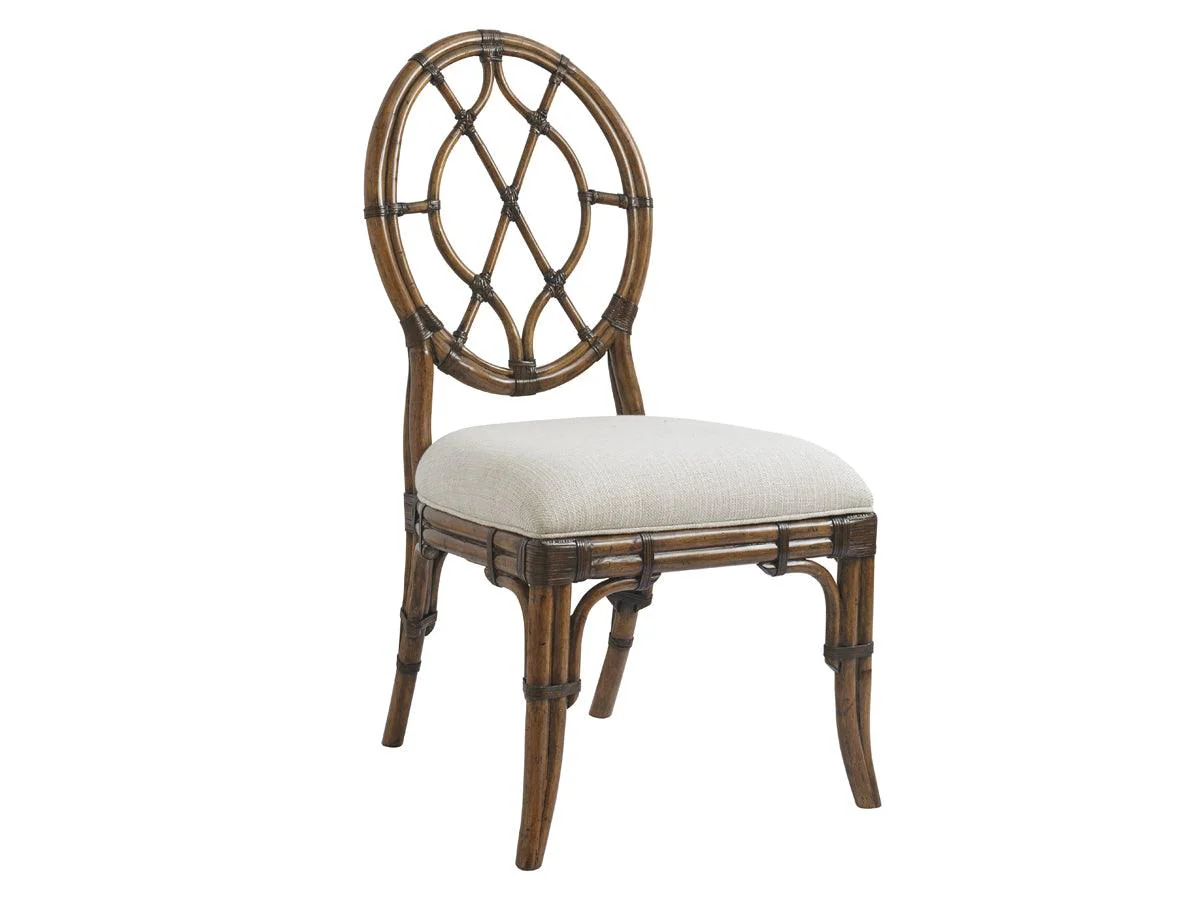 Bali Hai Cedar Key Oval Back Side Chair - Frankwebs
