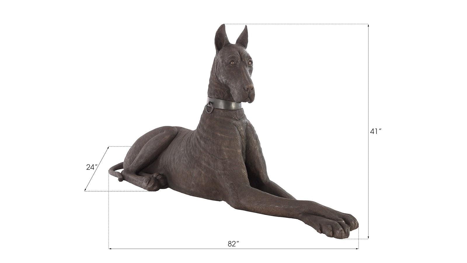 Great Dane, Bronze, Left - Frankwebs
