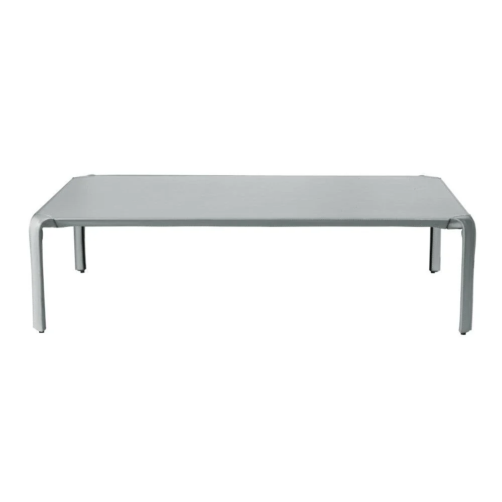 Libro Rectangular Cocktail Table, Light Grey - Frankwebs