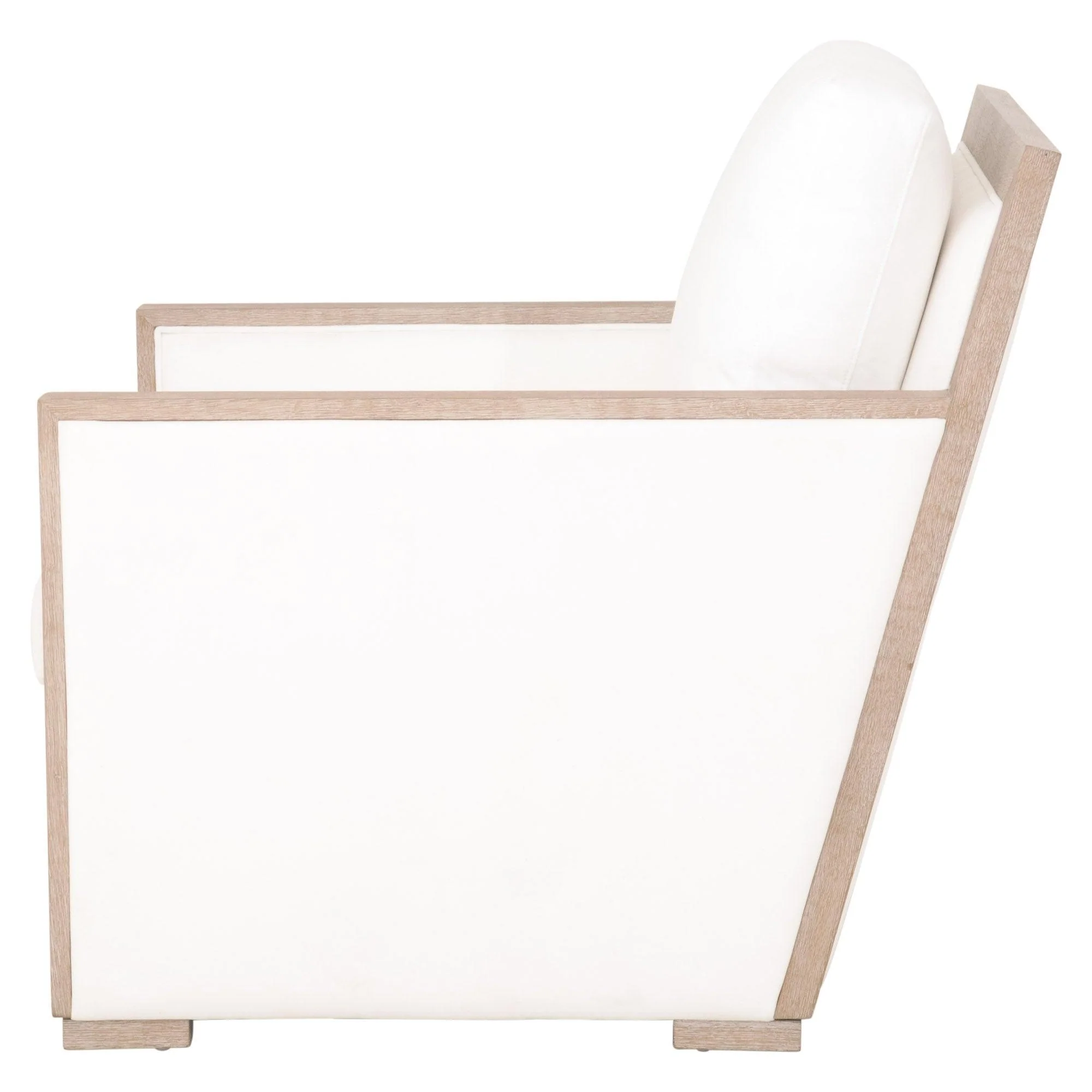 Manhattan Wood Trim Sofa Chair - Frankwebs