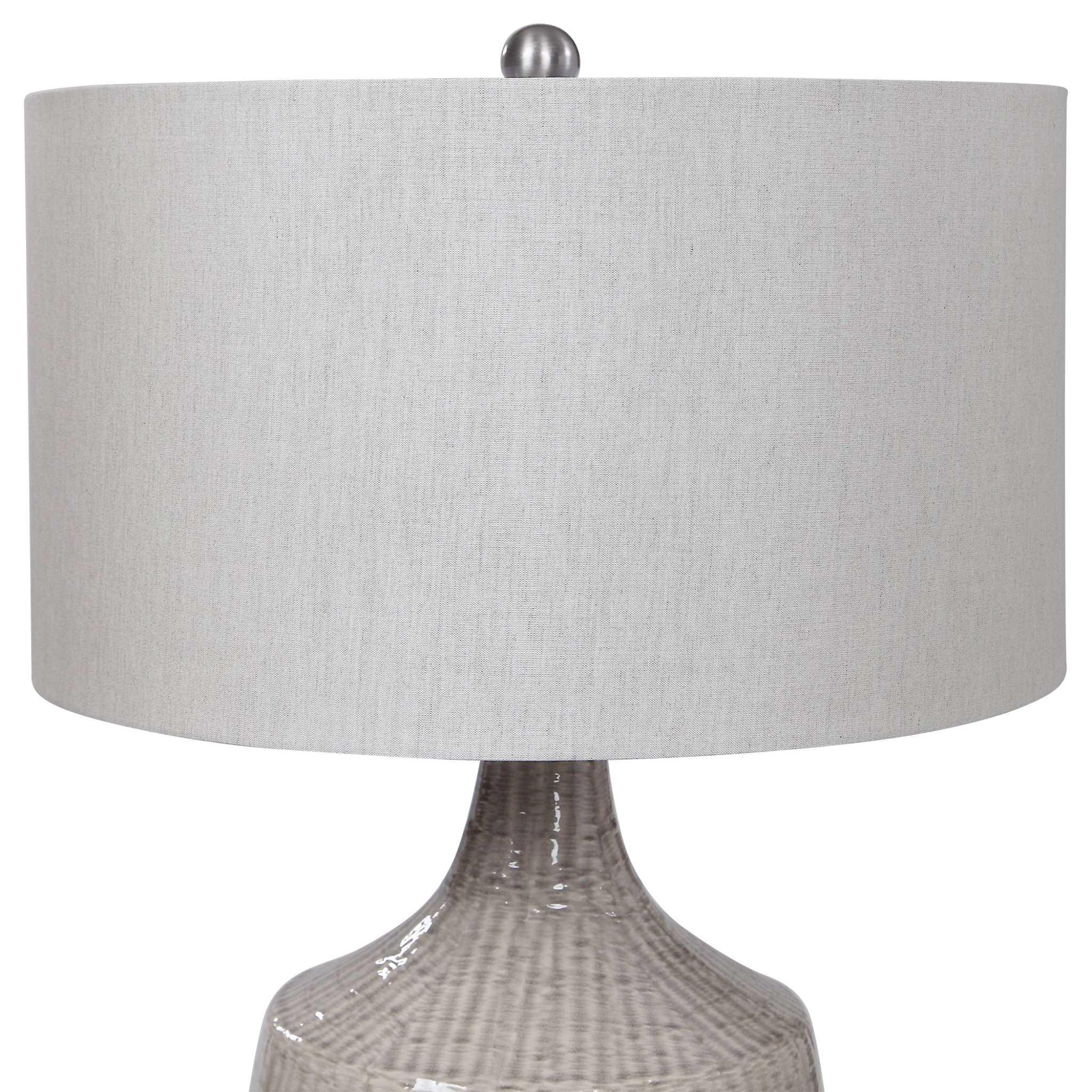 FELIPE GRAY TABLE LAMP - Frankwebs