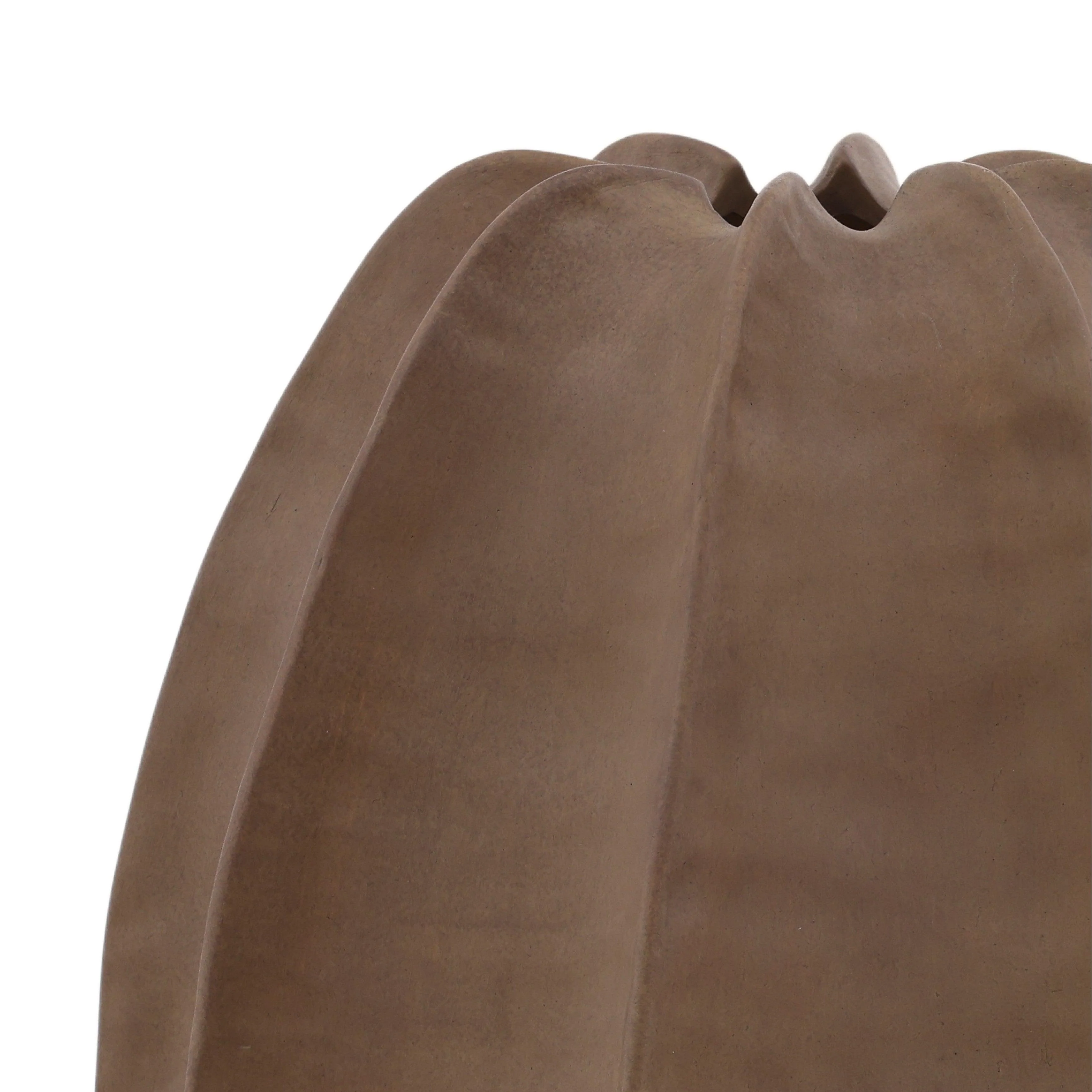 Elmo Vase Light Brown - Frankwebs