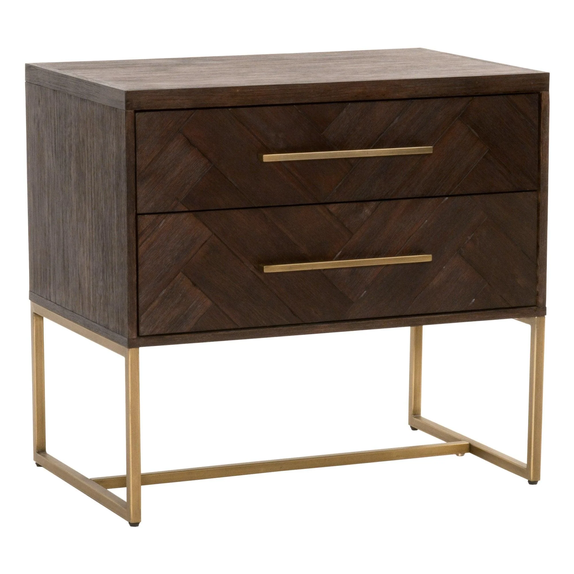Mosaic 2-Drawer Nightstand - Frankwebs