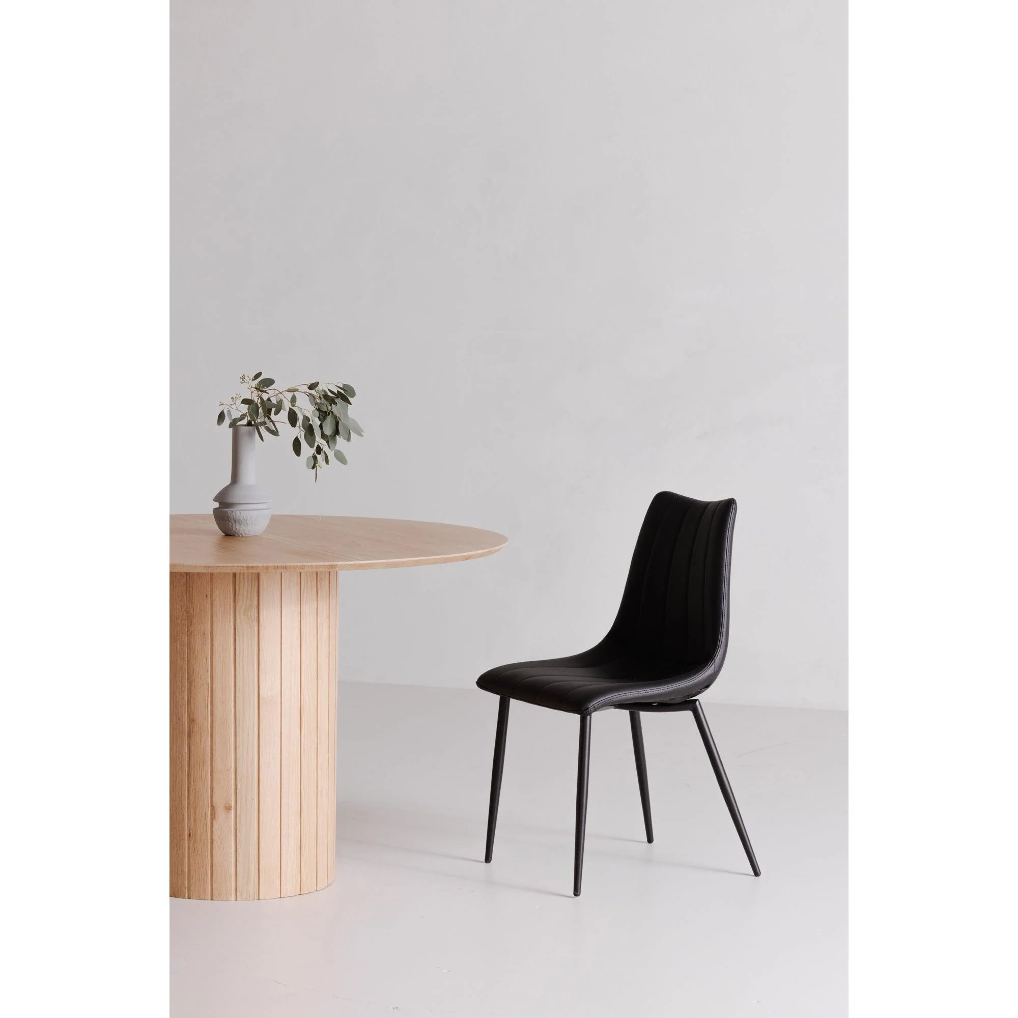 Alibi Dining Chair Matte Black - Set Of Two - Frankwebs